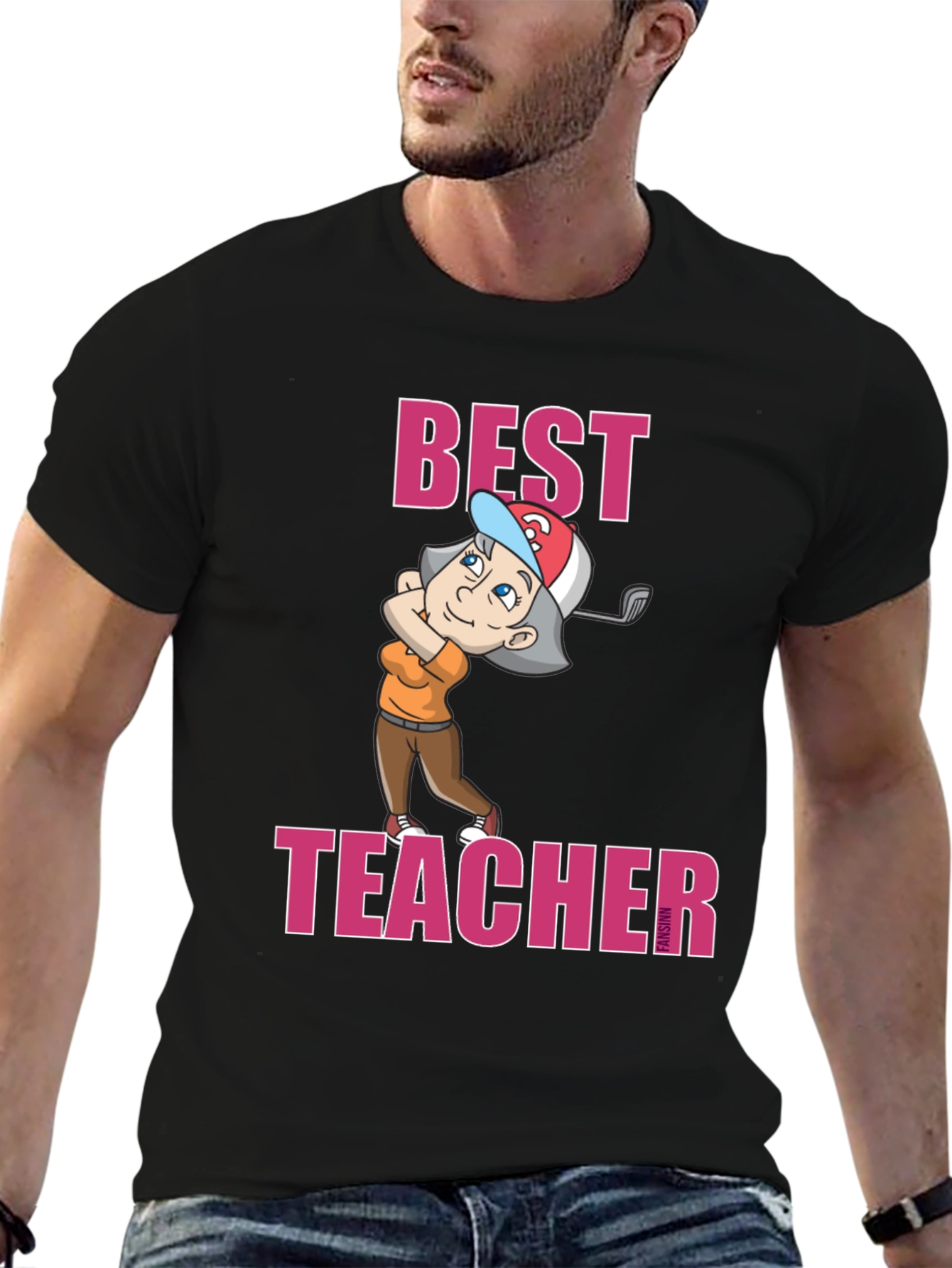 Best Teacher Golfing T-Shirt
