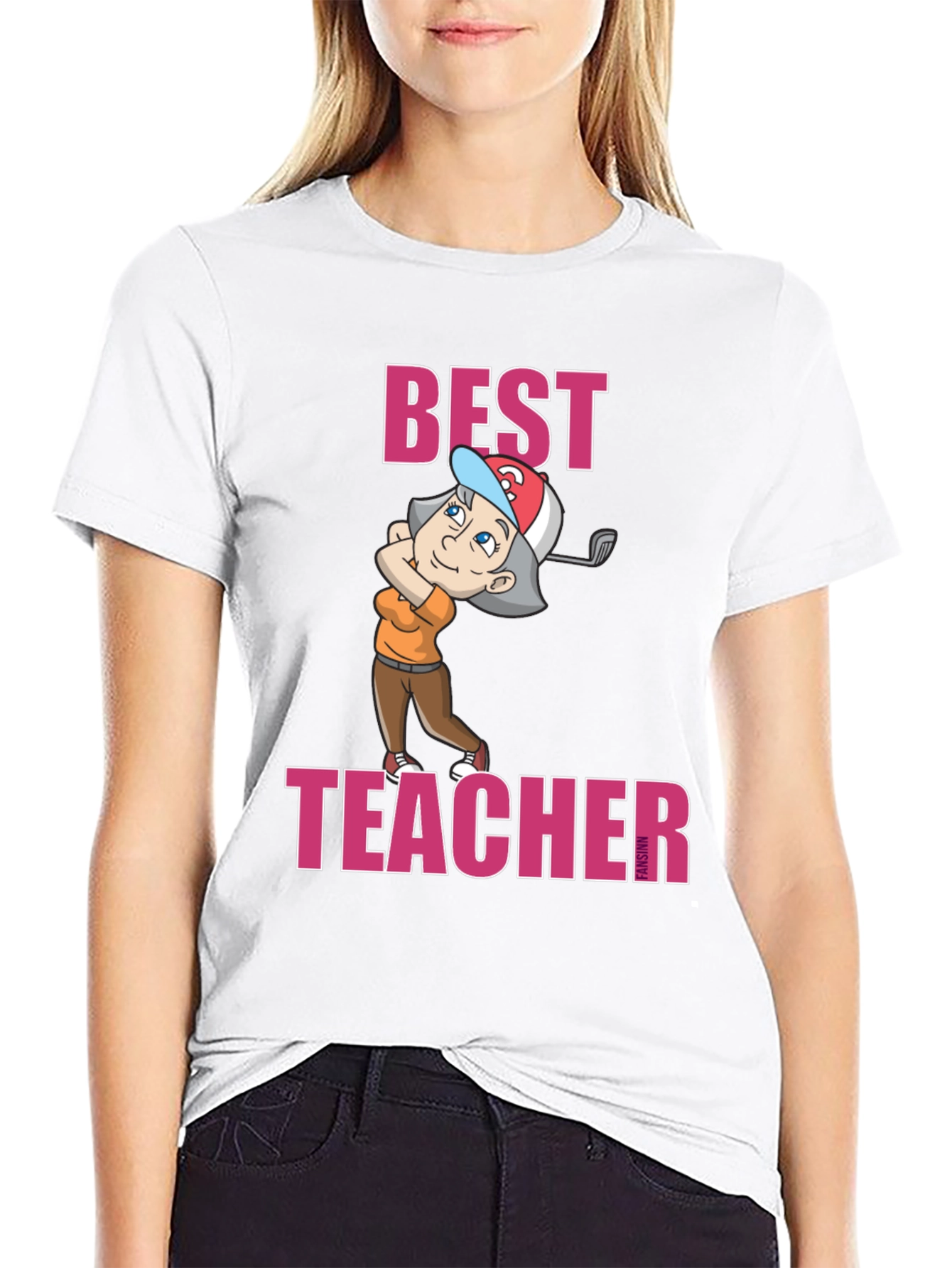 Best Teacher Golfing T-Shirt