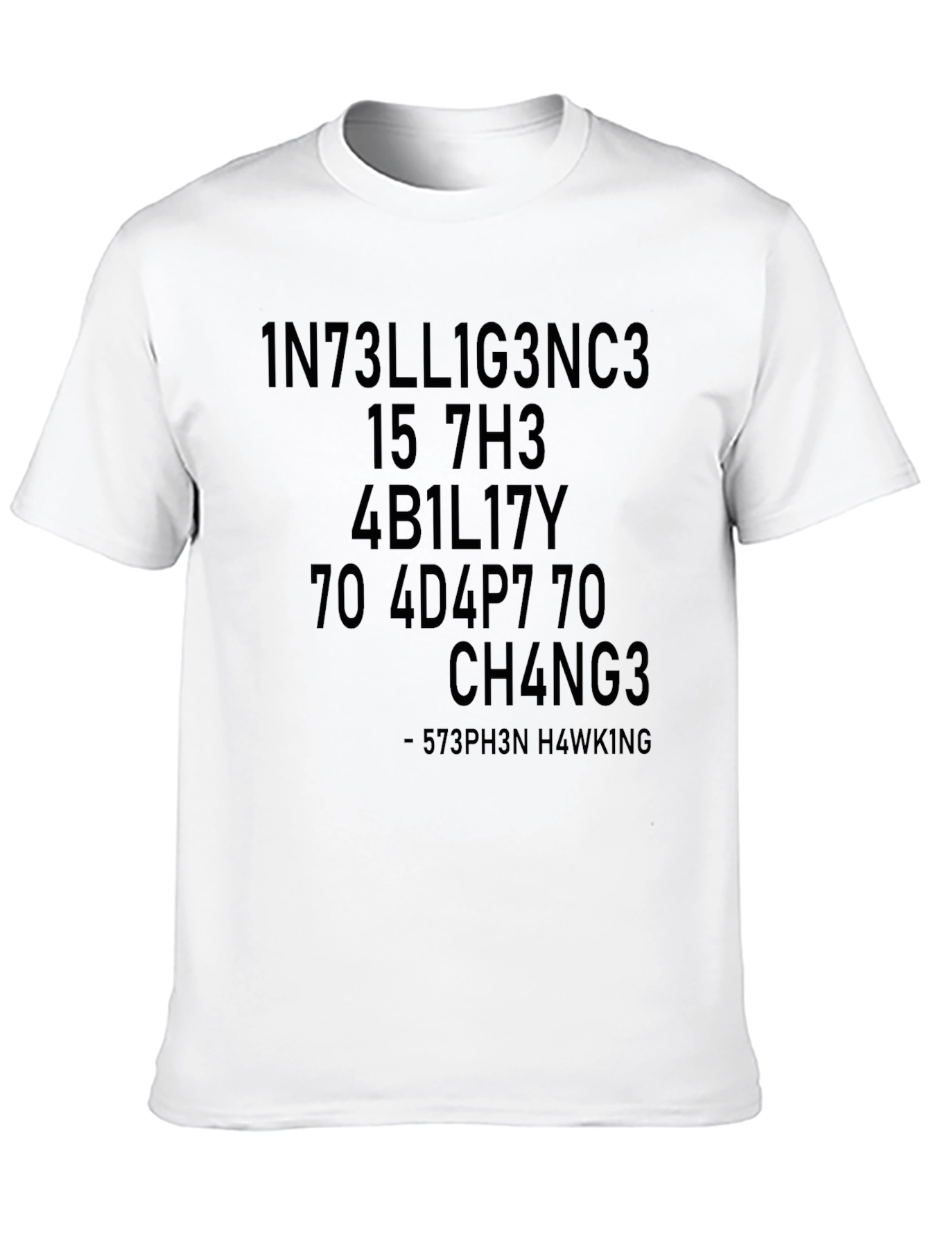 Intelligence Joke T-Shirt - Geeky Humor