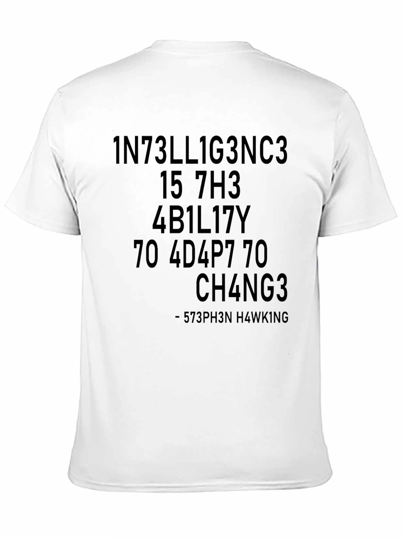Intelligence Joke T-Shirt - Geeky Humor