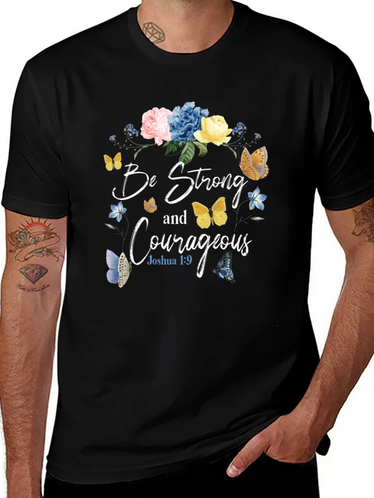 Be Strong & Courageous Graphic Tee