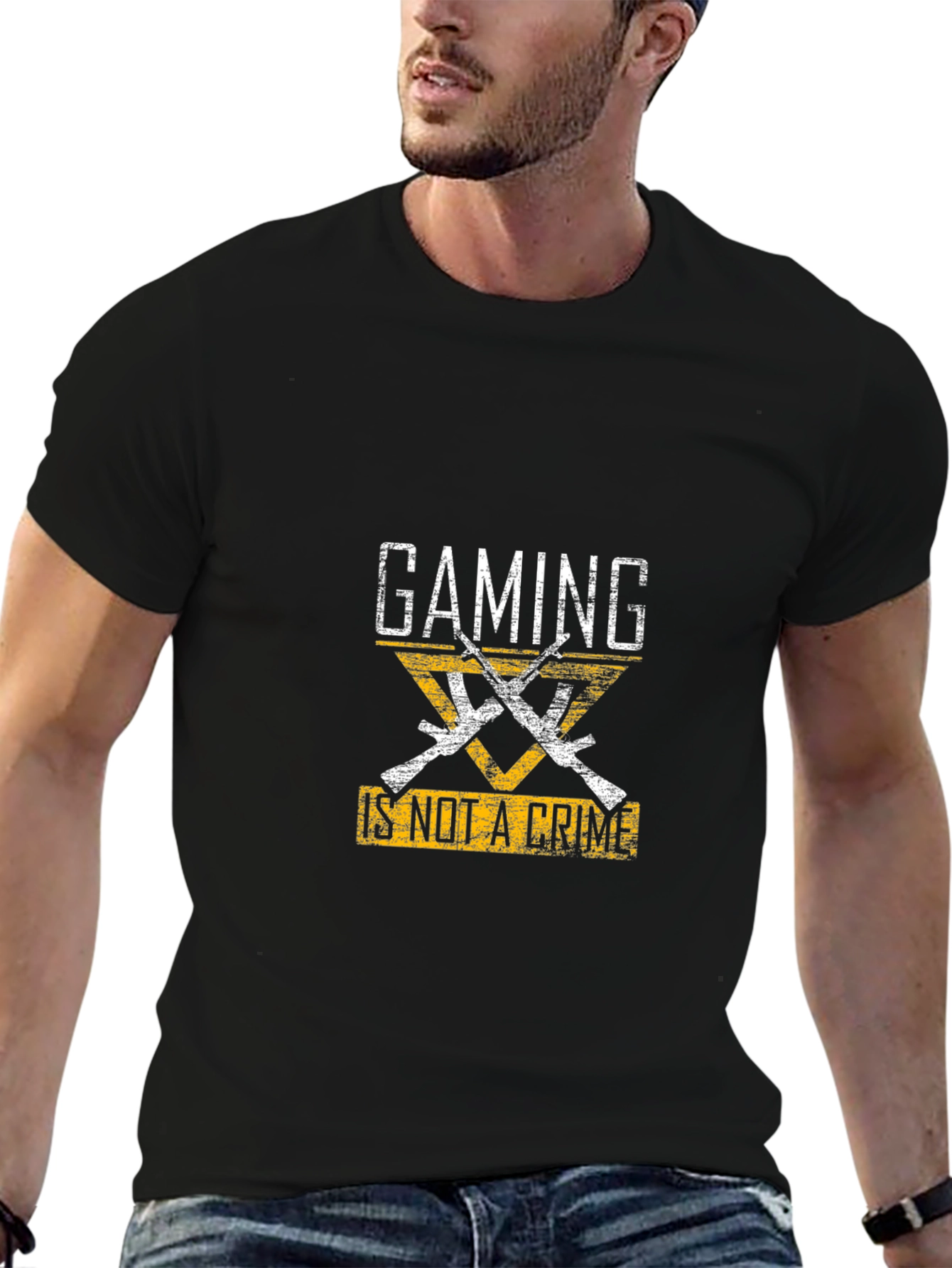 Gaming Is Not A Crime Graphic Tee