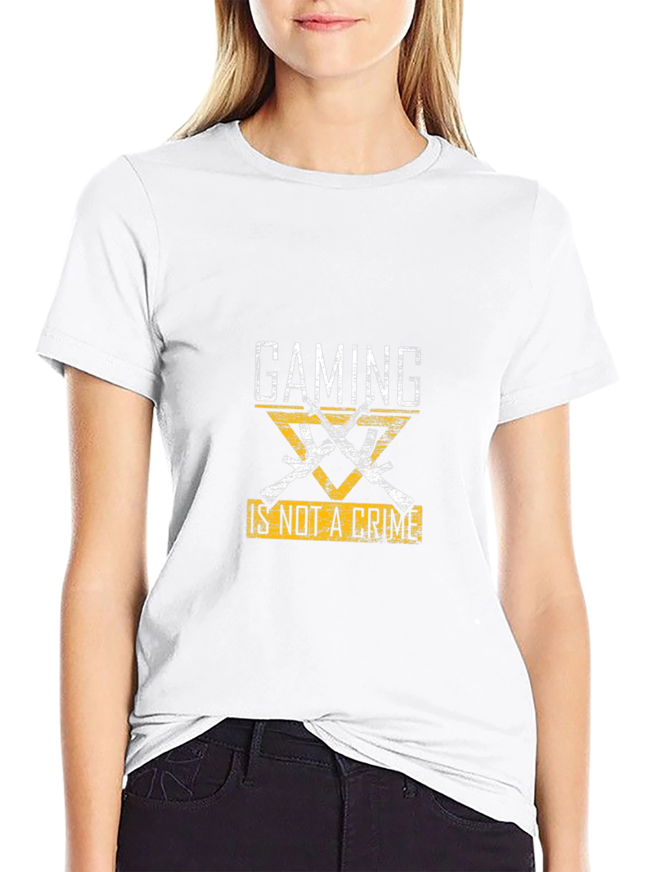 Gaming Is Not A Crime Graphic Tee