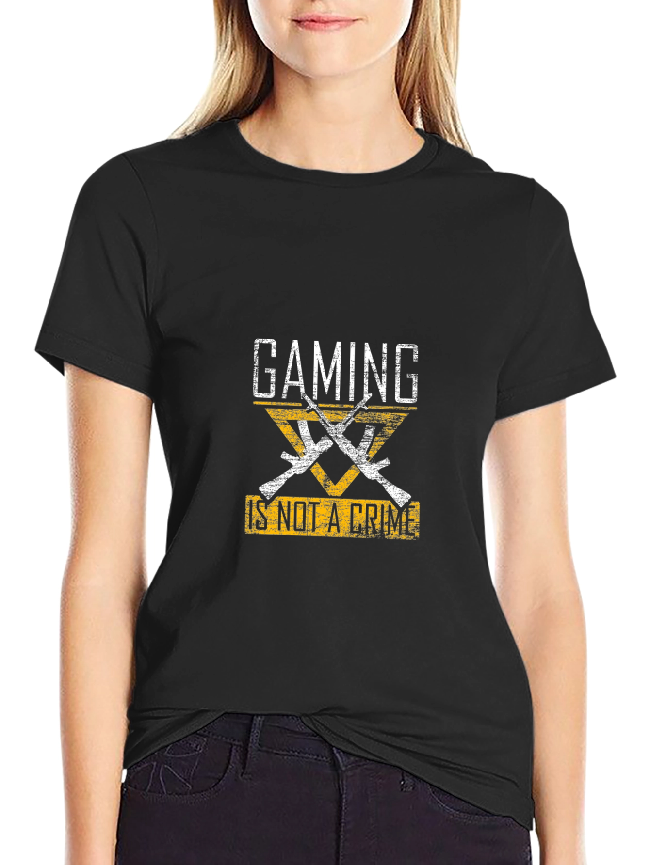 Gaming Is Not A Crime Graphic Tee