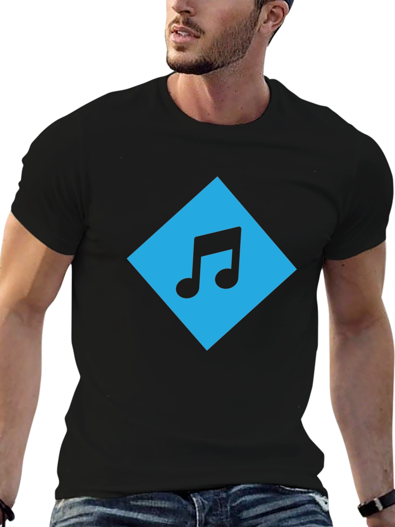 Music Note Graphic Tee