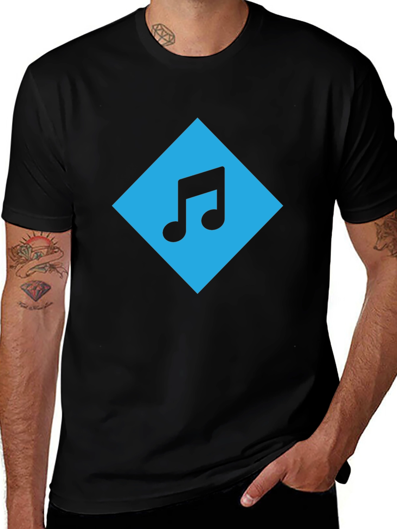 Music Note Graphic Tee