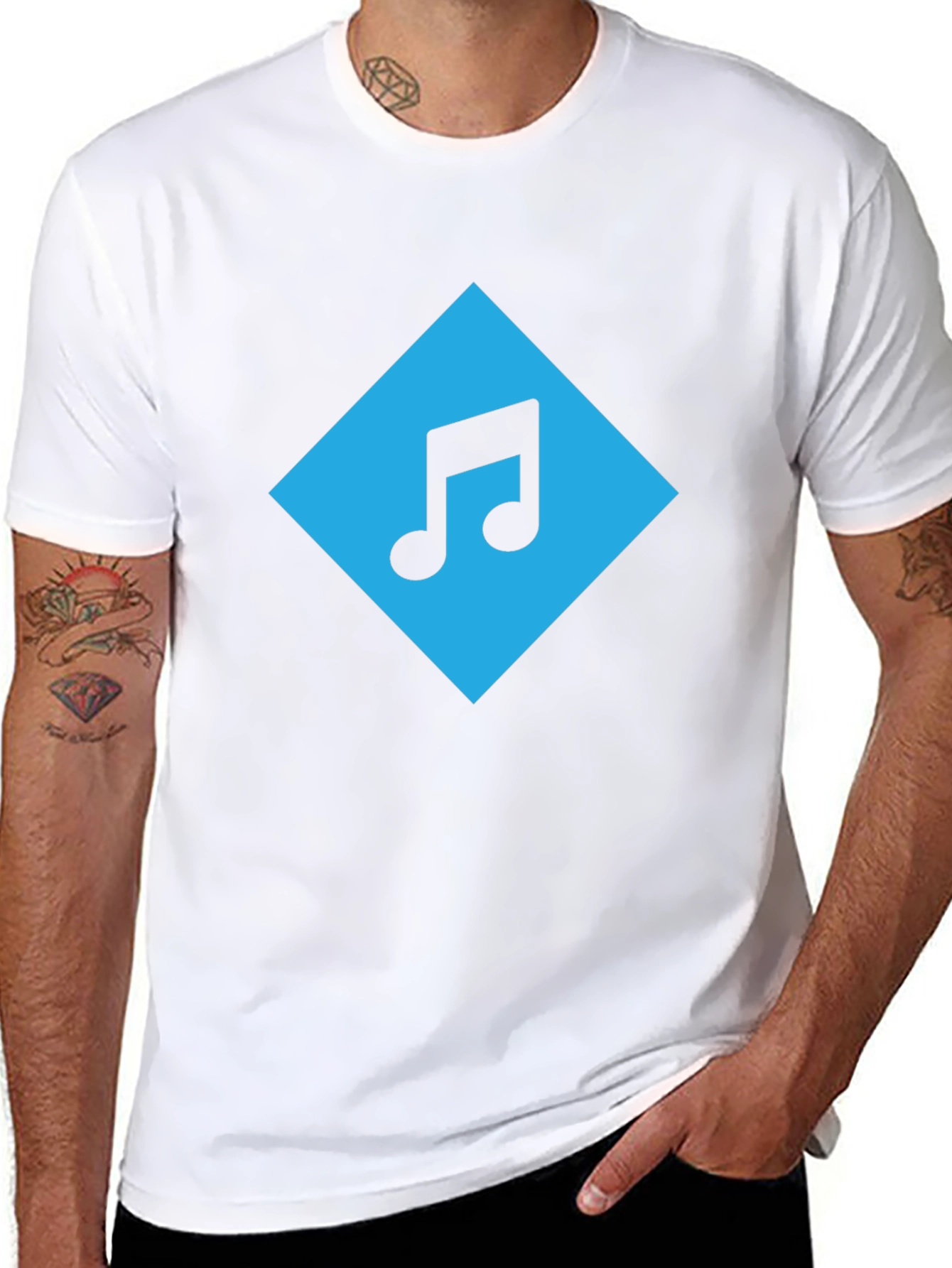 Music Note Graphic Tee