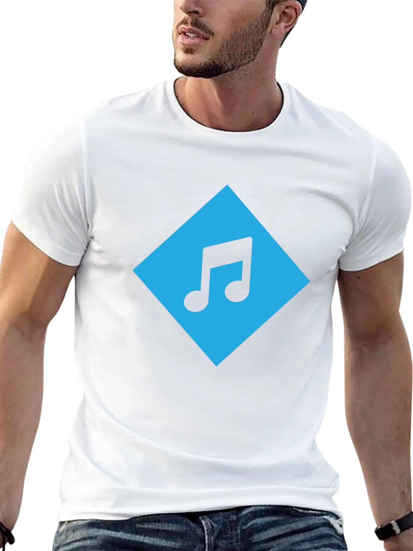Music Note Graphic Tee