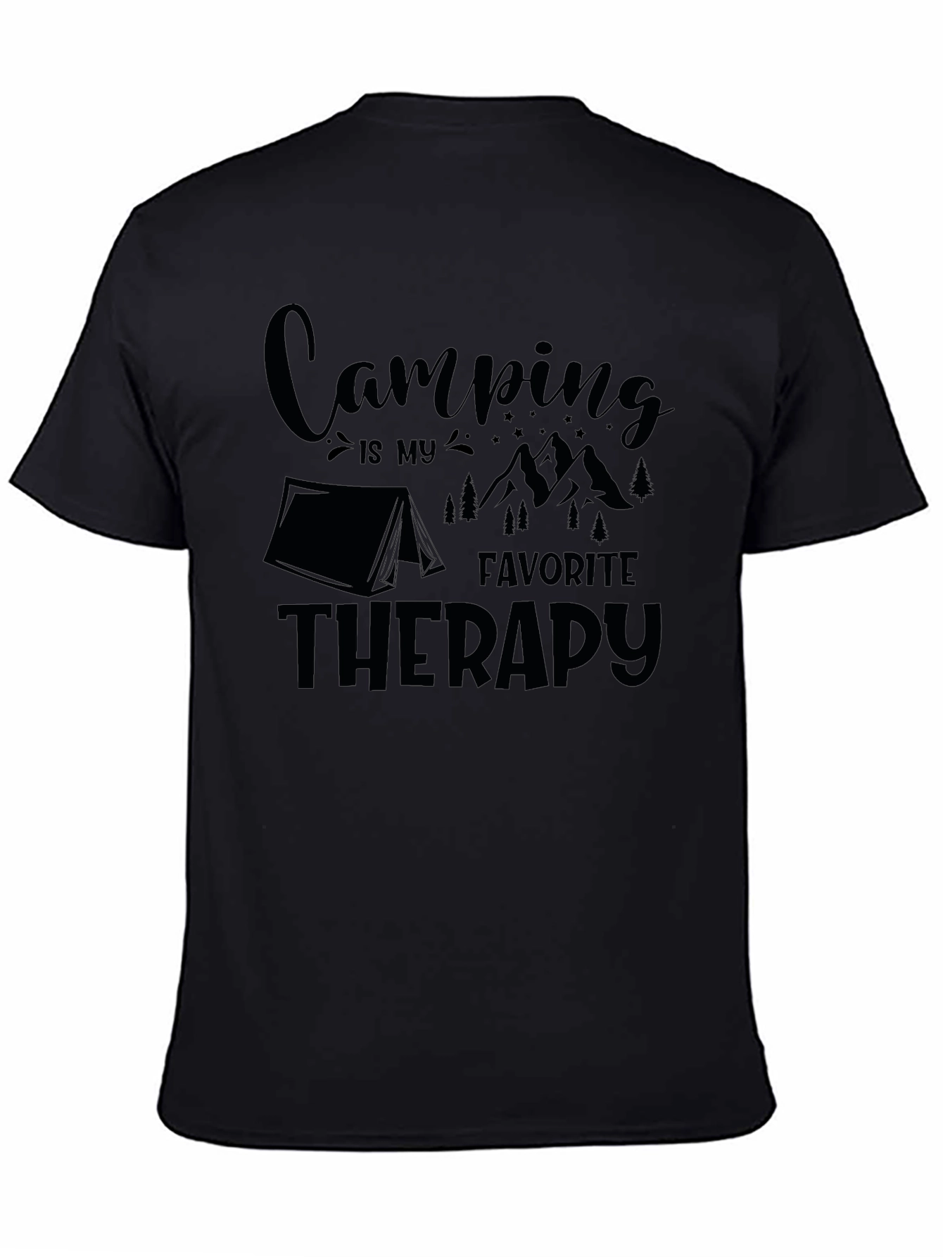 Camping is My Favorite Therapy Tee