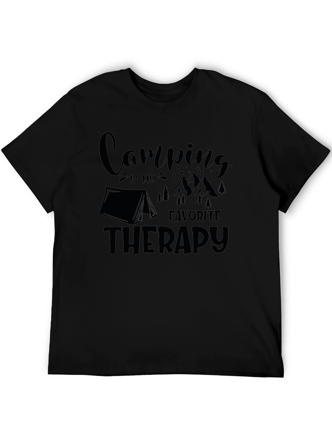 Camping is My Favorite Therapy Tee