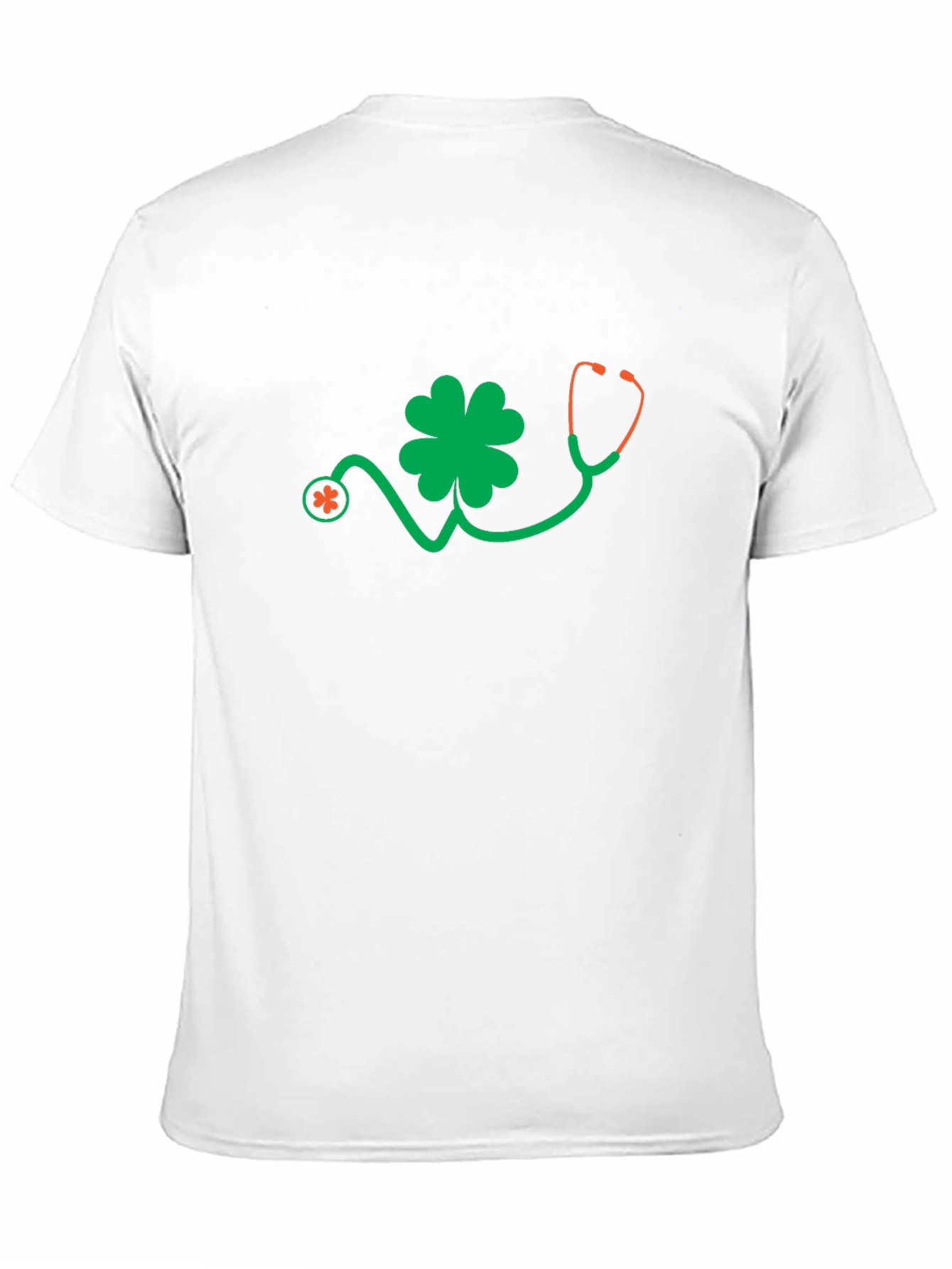 Lucky Doctor Stethoscope Clover T-Shirt