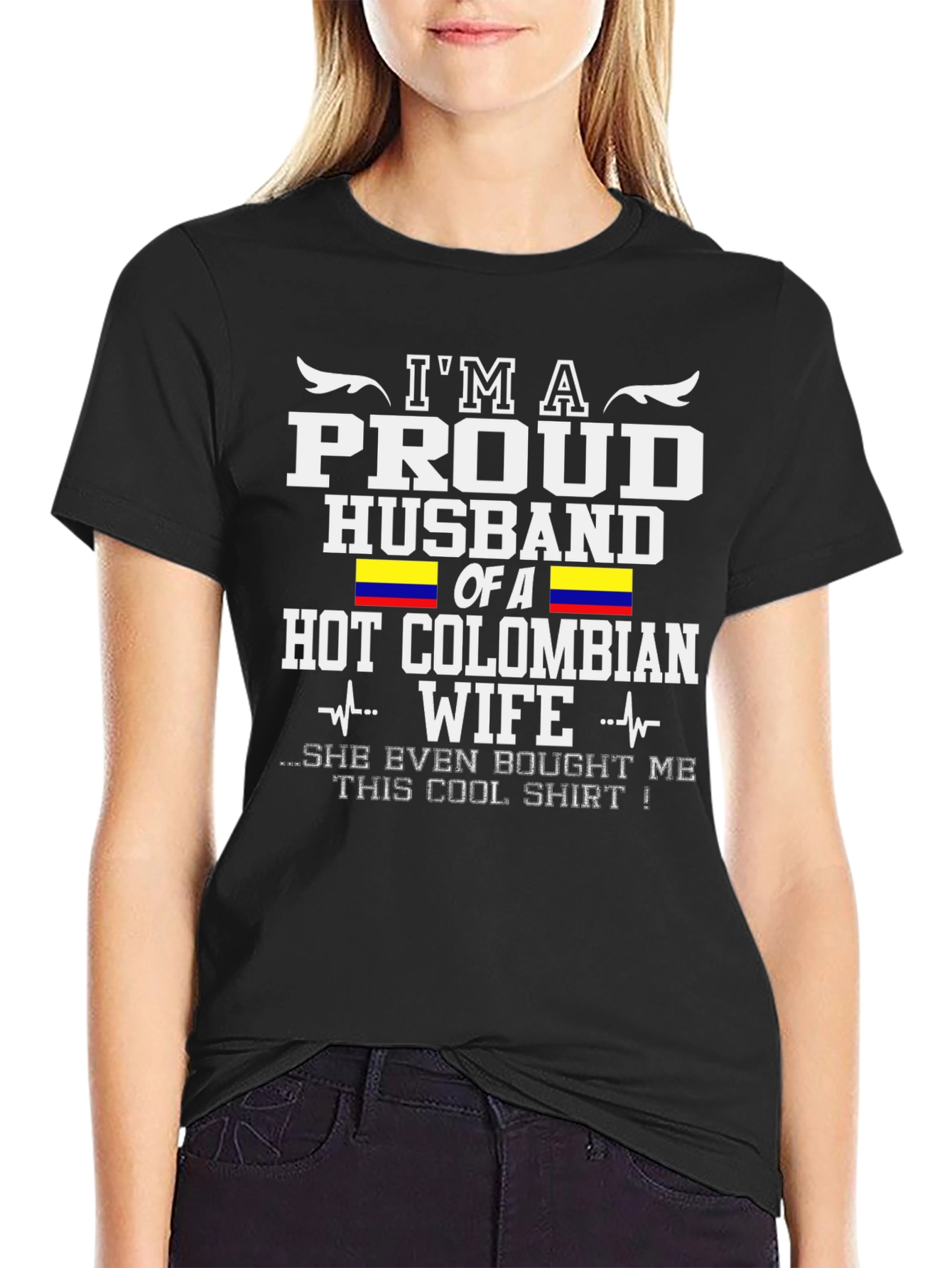 Proud Husband of a Hot Colombian Wife T-Shirt