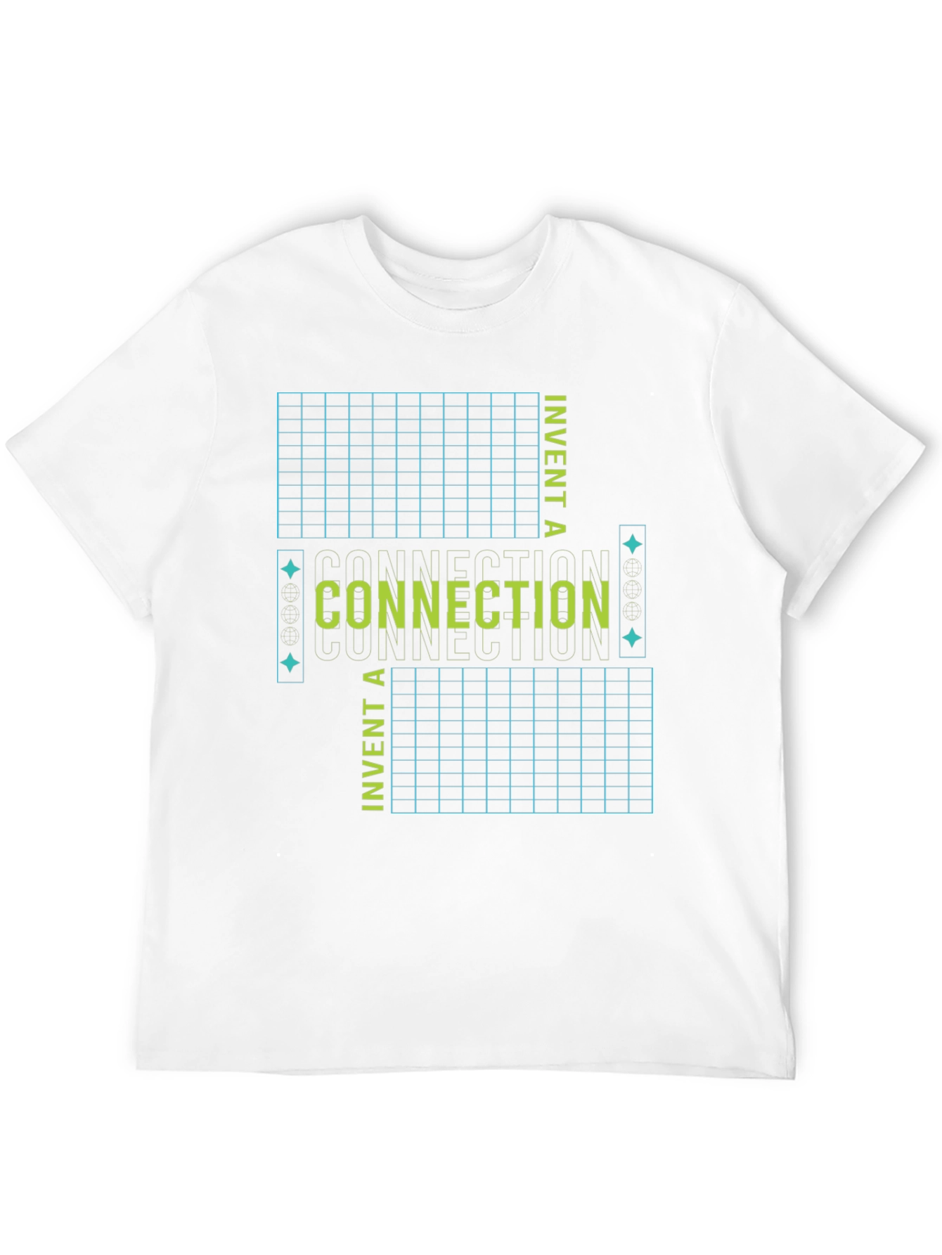 Connection Invent Tee - Black Graphic T-Shirt