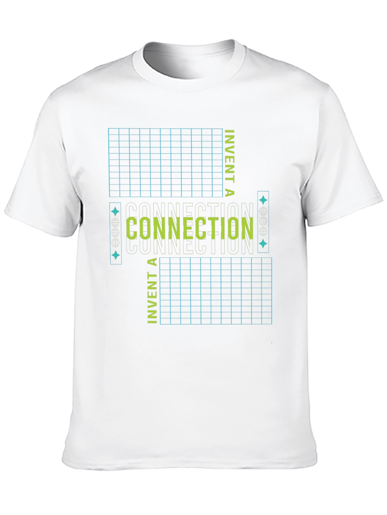 Connection Invent Tee - Black Graphic T-Shirt