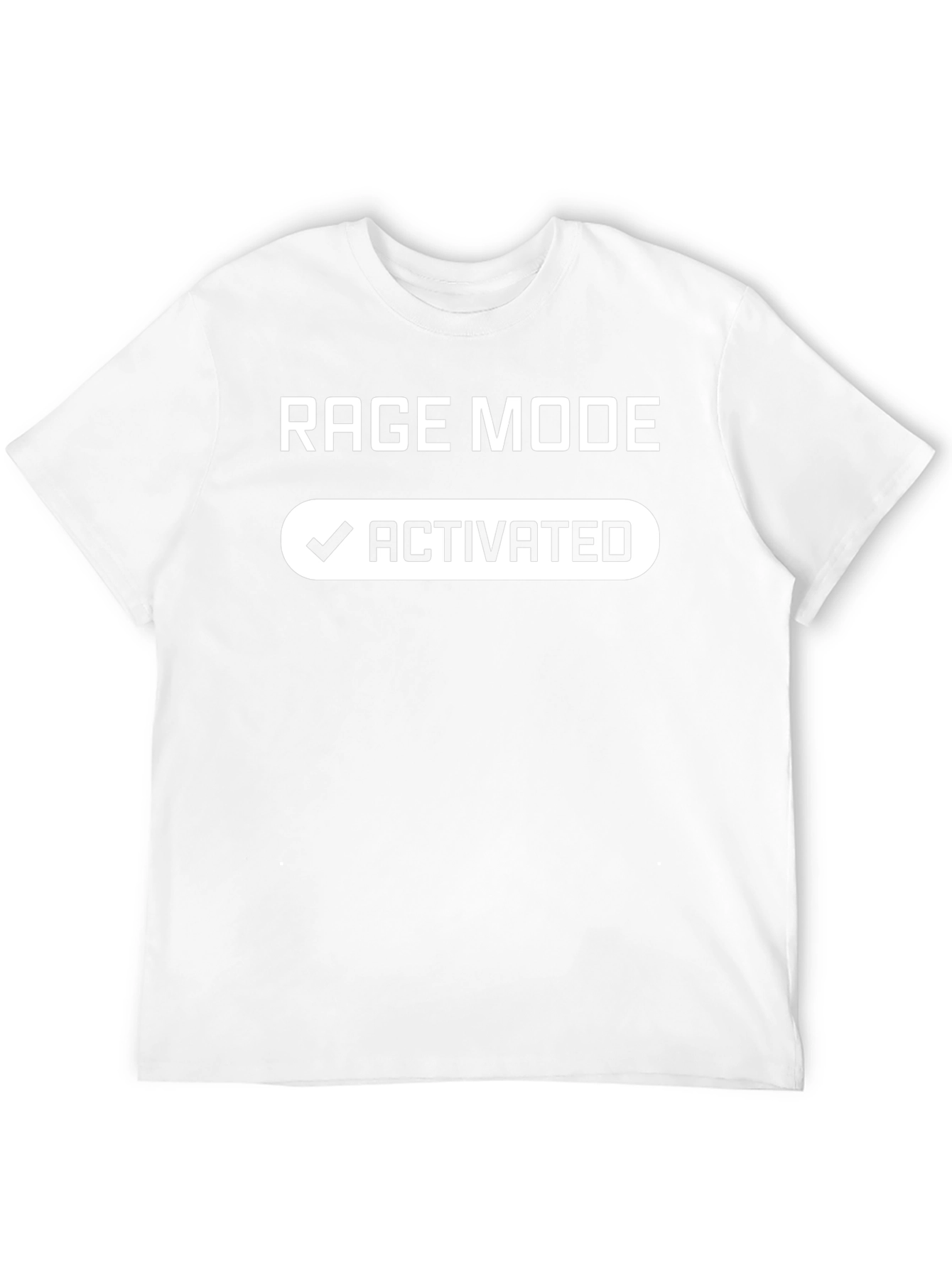 Rage Mode Activated Black Graphic Tee