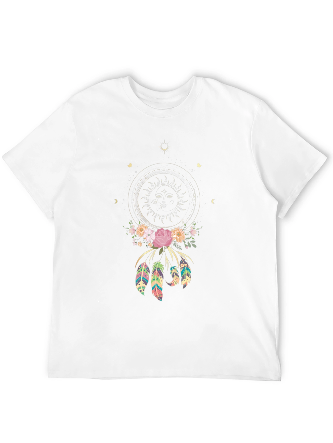 Dreamcatcher Graphic Tee - Boho Style