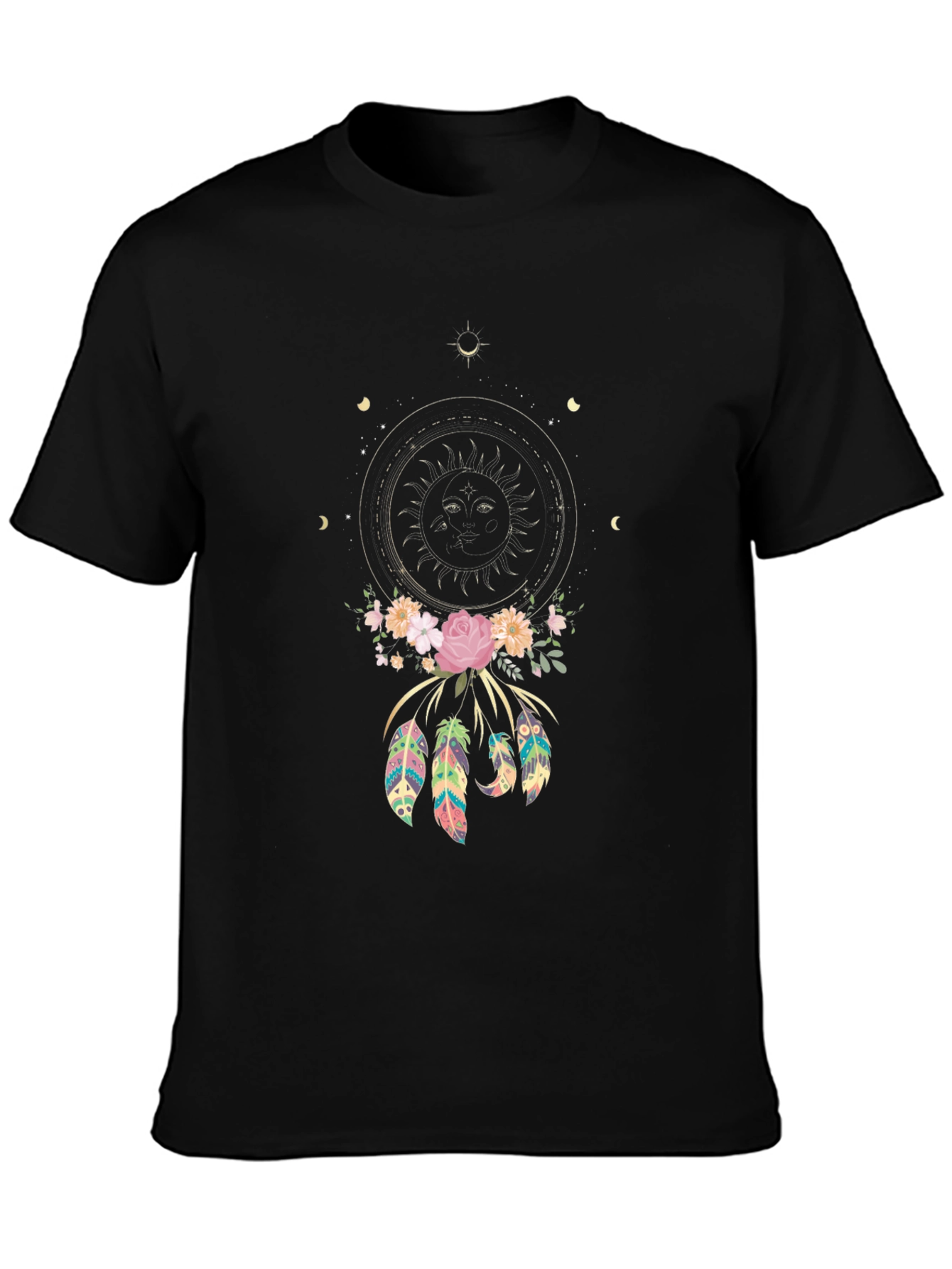 Dreamcatcher Graphic Tee - Boho Style