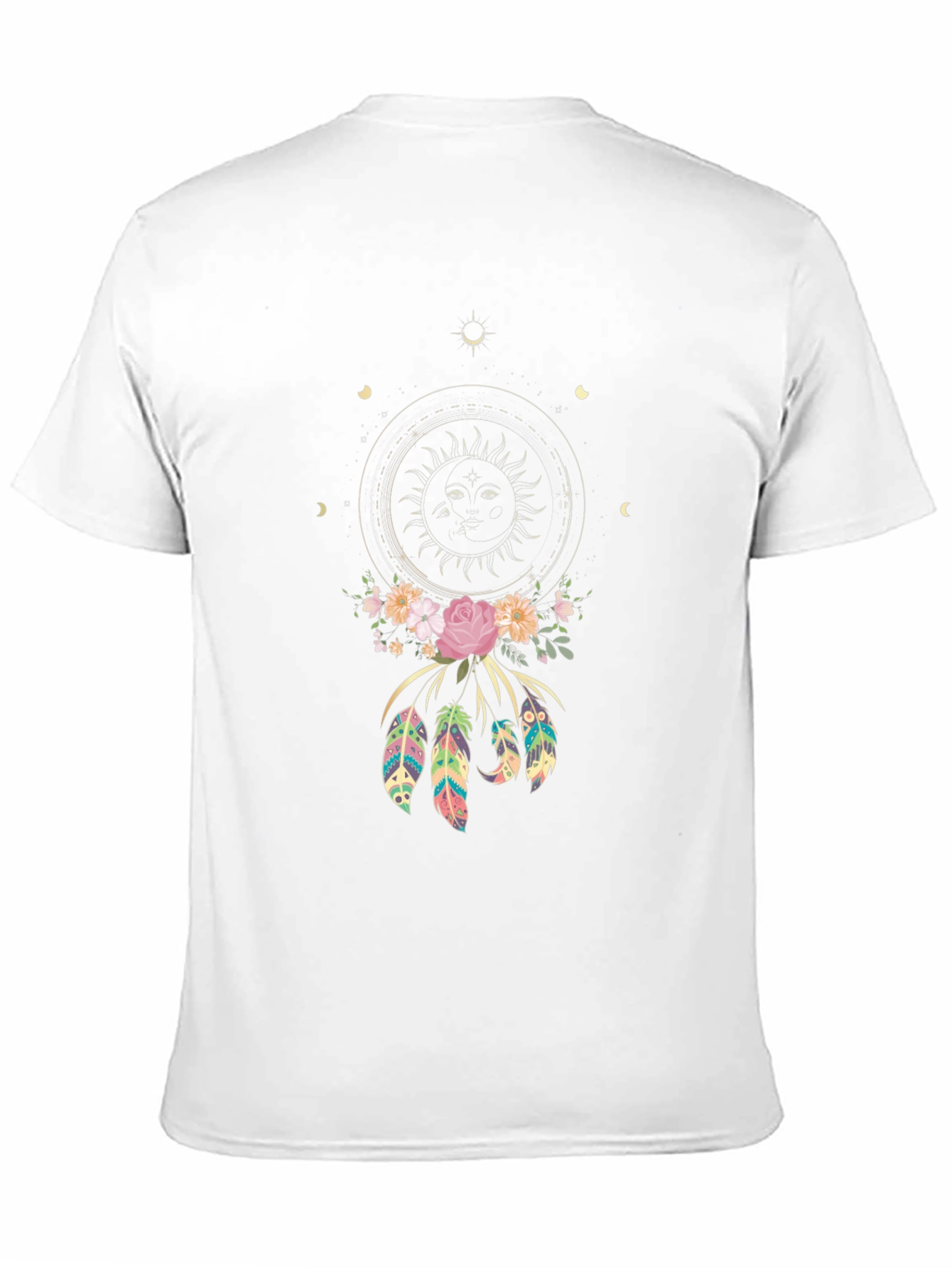 Dreamcatcher Graphic Tee - Boho Style