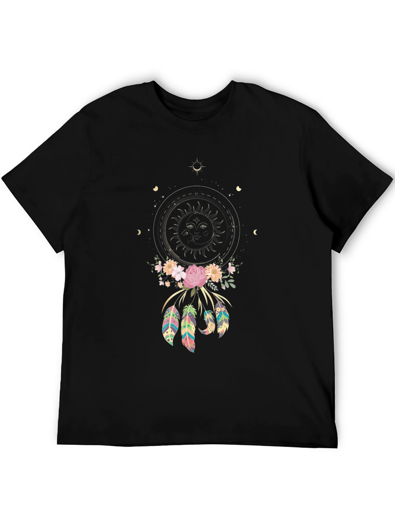 Dreamcatcher Graphic Tee - Boho Style
