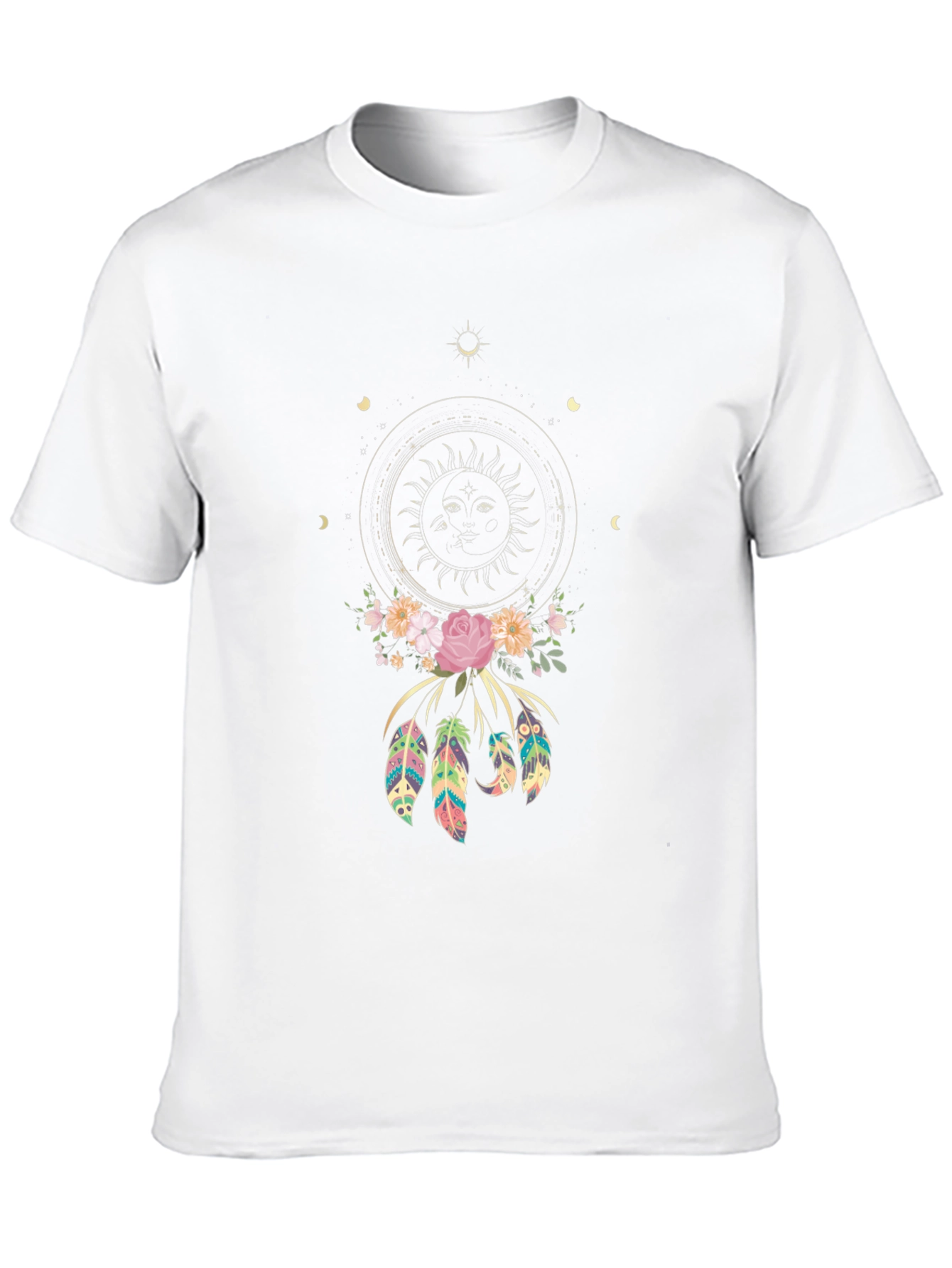 Dreamcatcher Graphic Tee - Boho Style