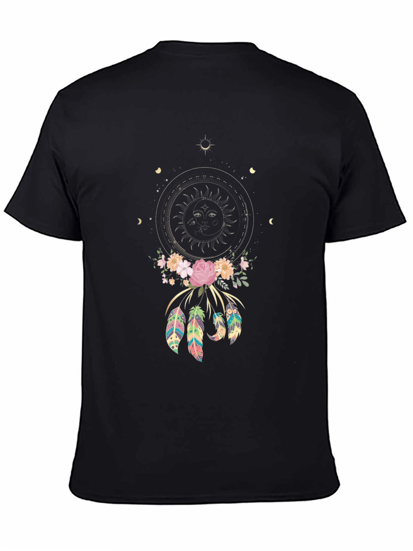 Dreamcatcher Graphic Tee - Boho Style