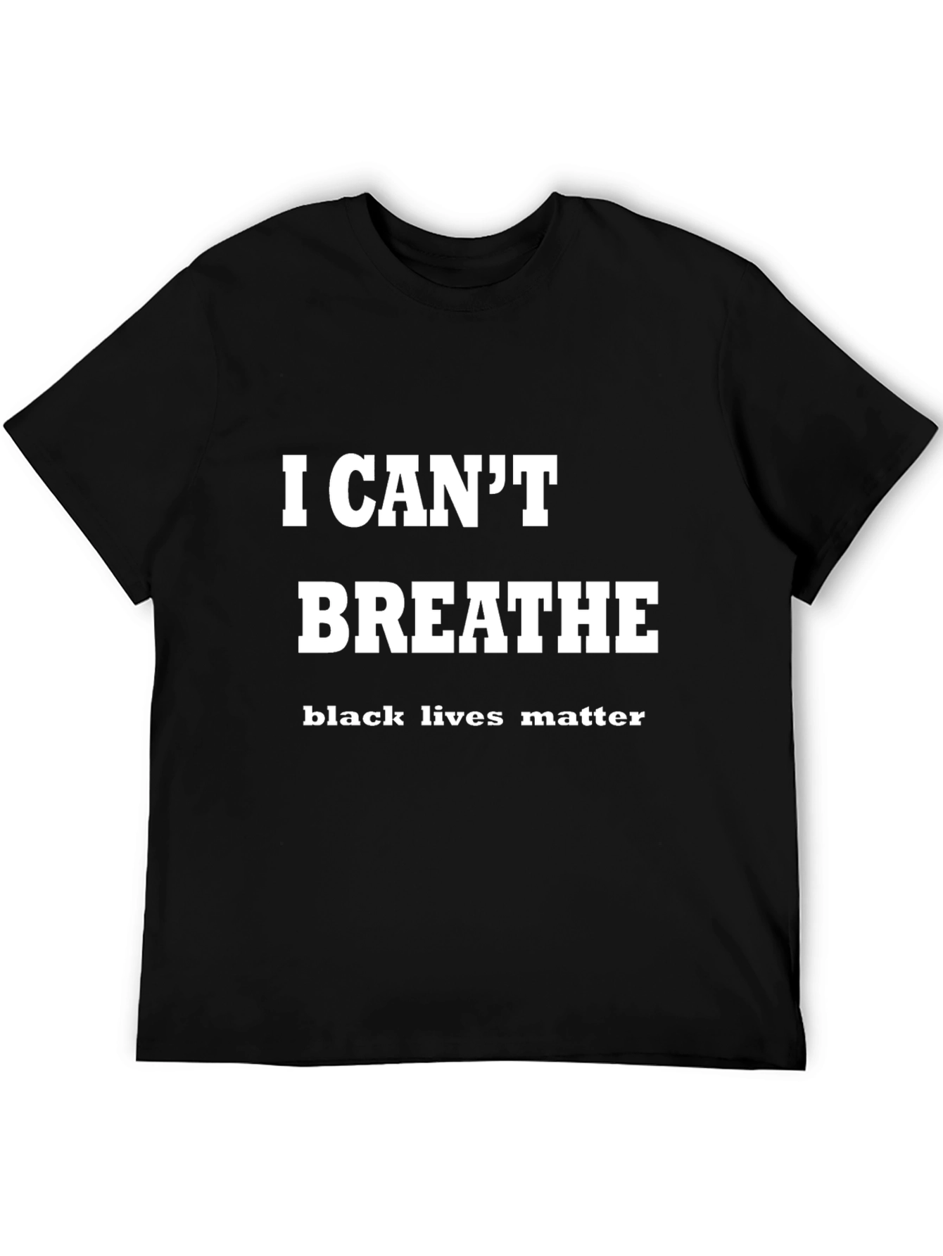 I Cant Breathe Black Lives Matter T-Shirt