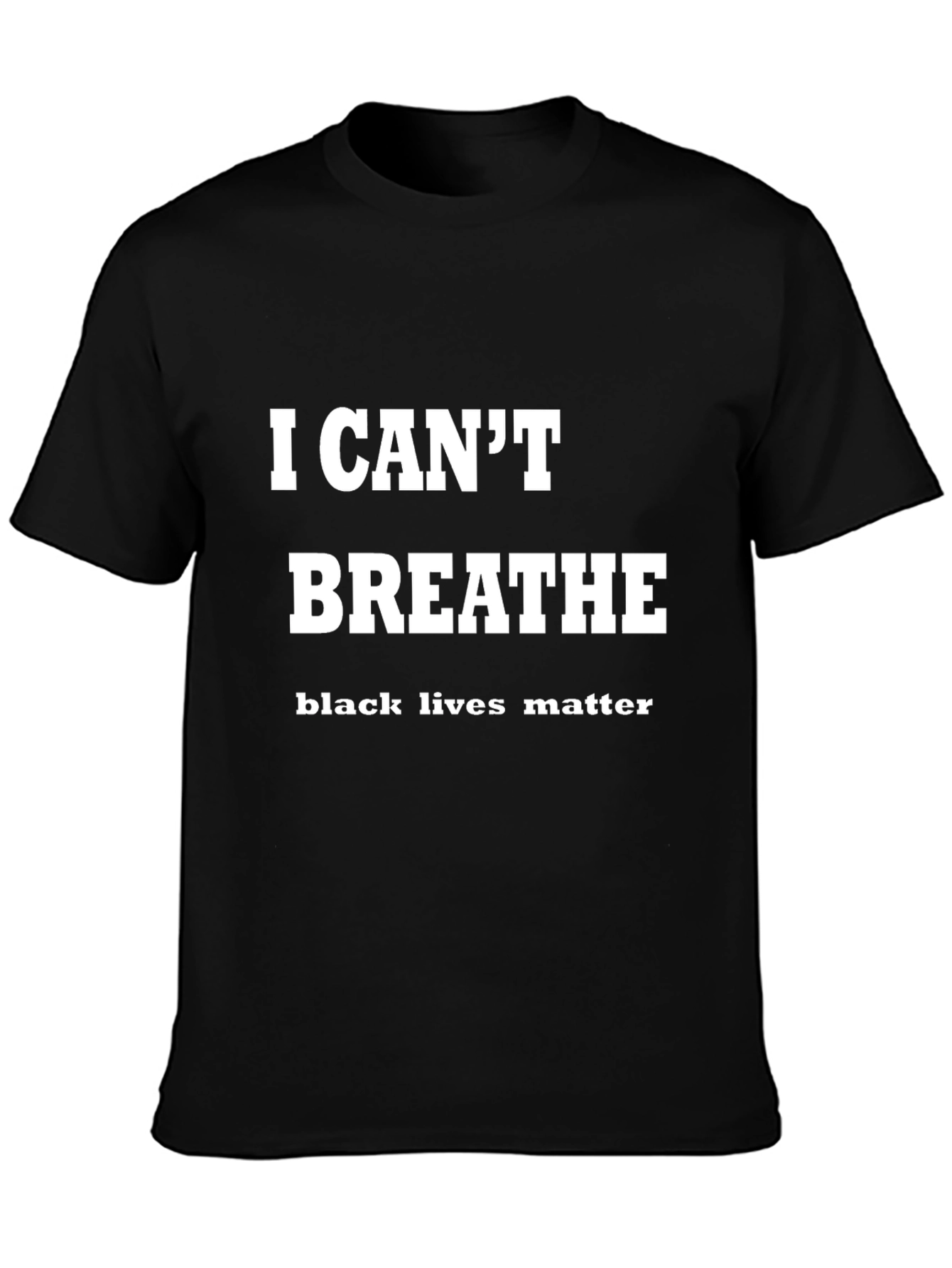 I Cant Breathe Black Lives Matter T-Shirt