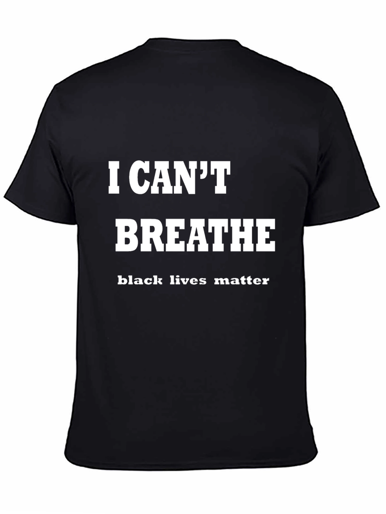 I Cant Breathe Black Lives Matter T-Shirt