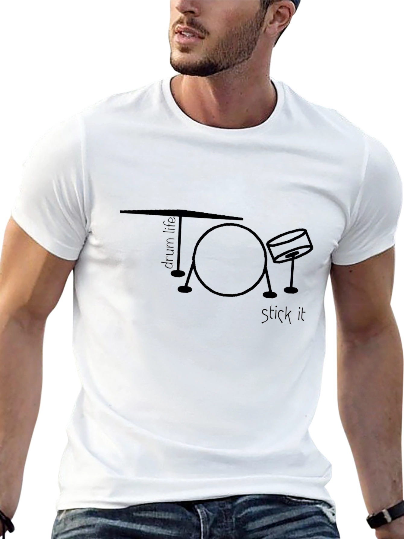 Drum Life T-Shirt - Stick It Tee