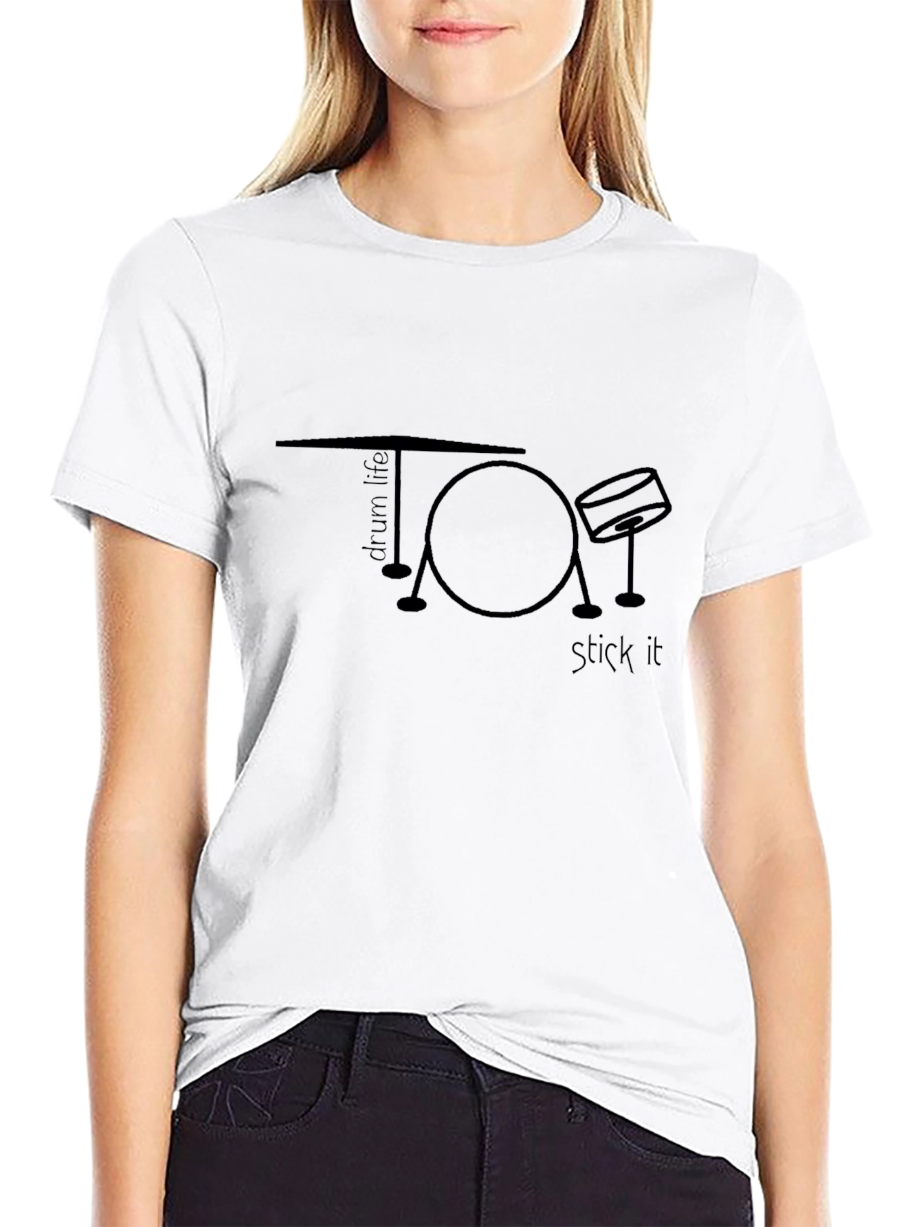 Drum Life T-Shirt - Stick It Tee