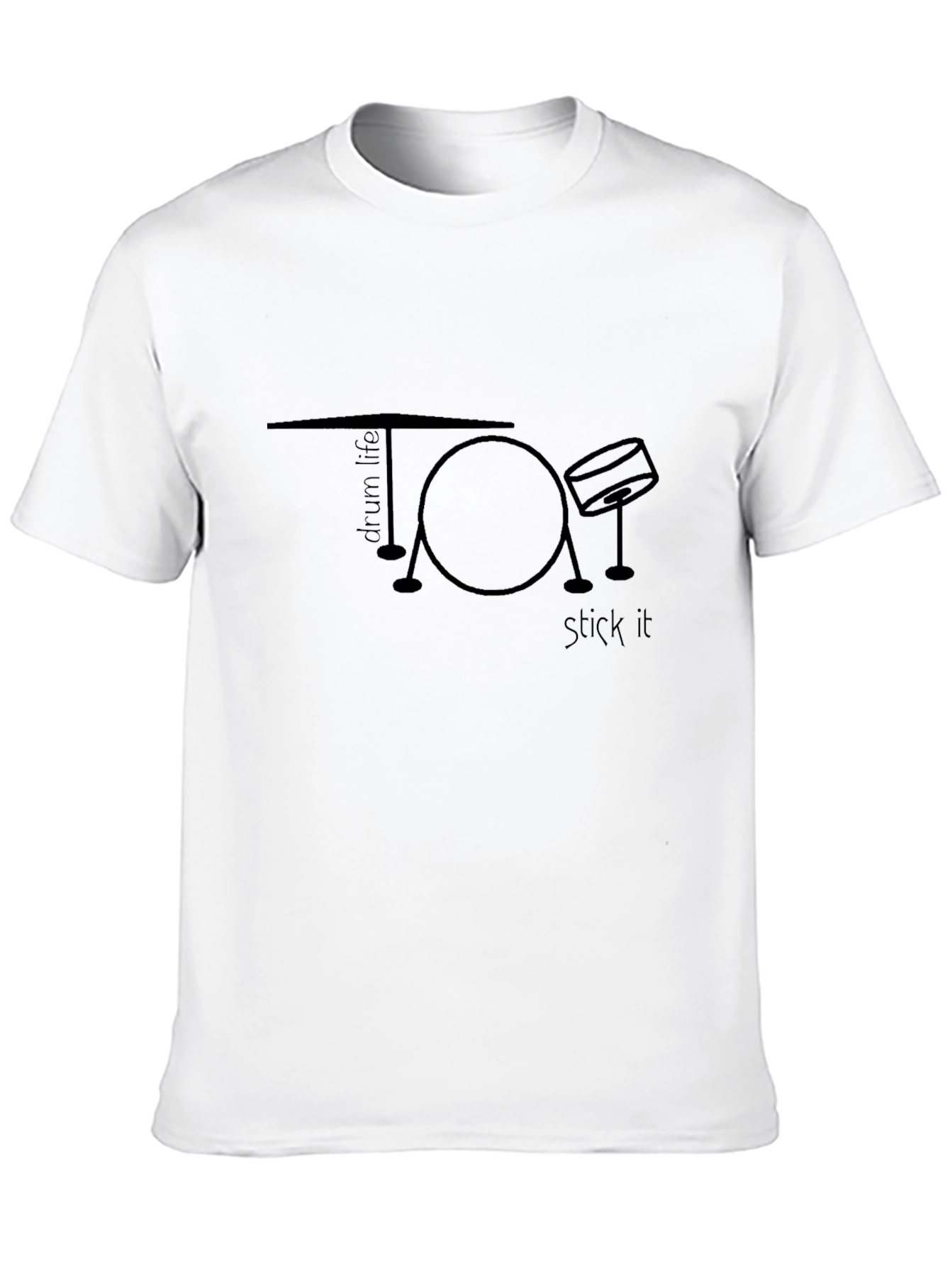 Drum Life T-Shirt - Stick It Tee