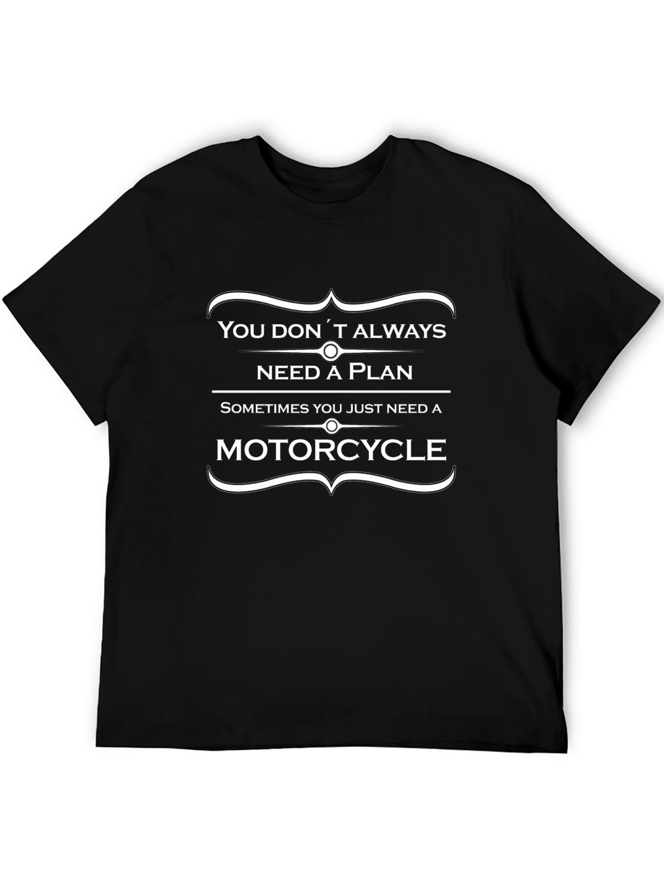 Motorcycle Graphic T-Shirt - Ride Free