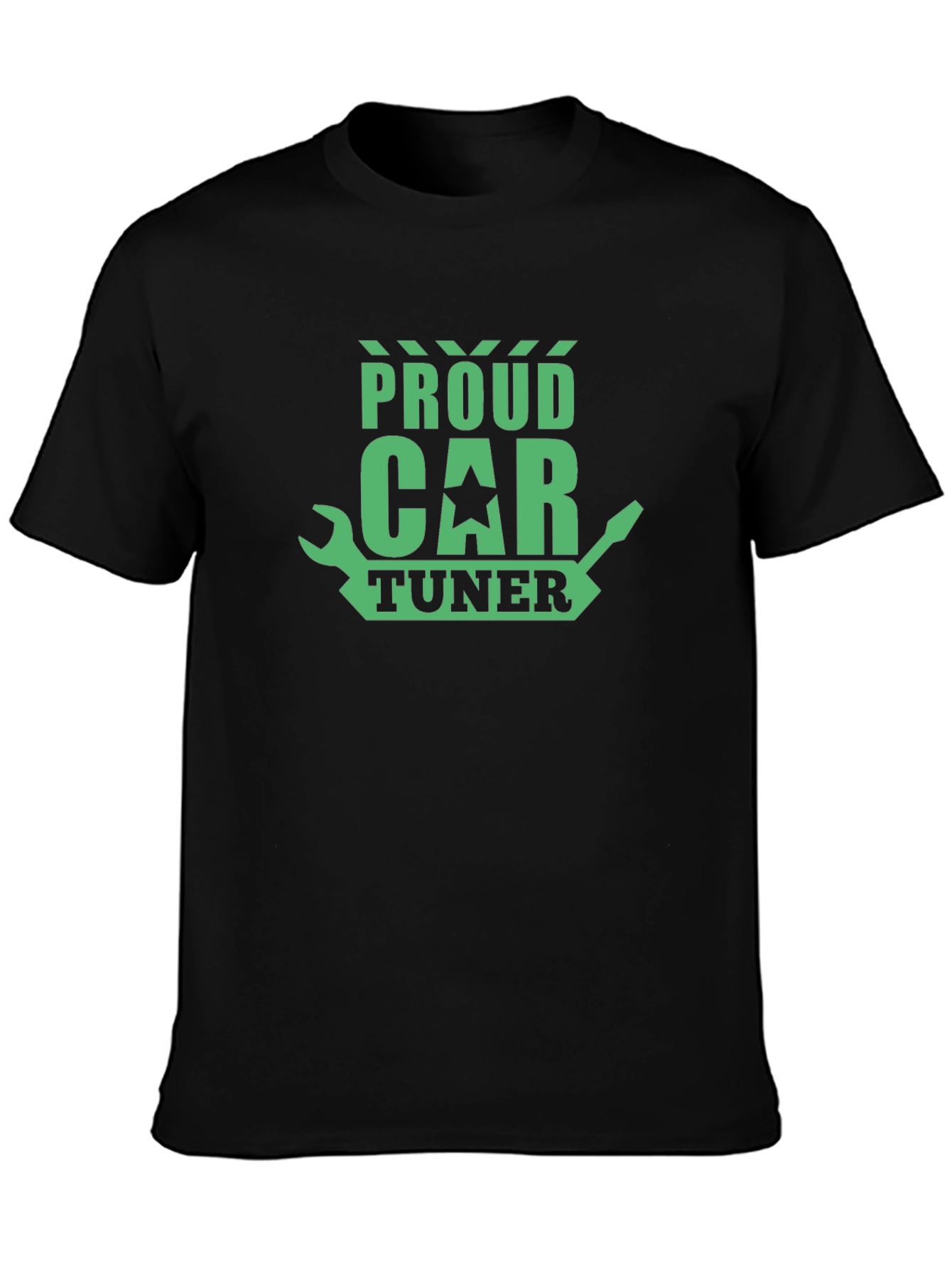 Proud Car Tuner Black T-Shirt
