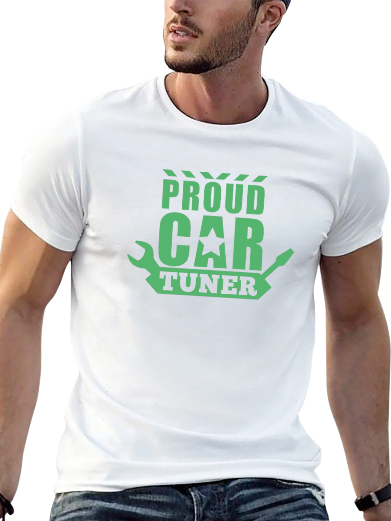 Proud Car Tuner Black T-Shirt