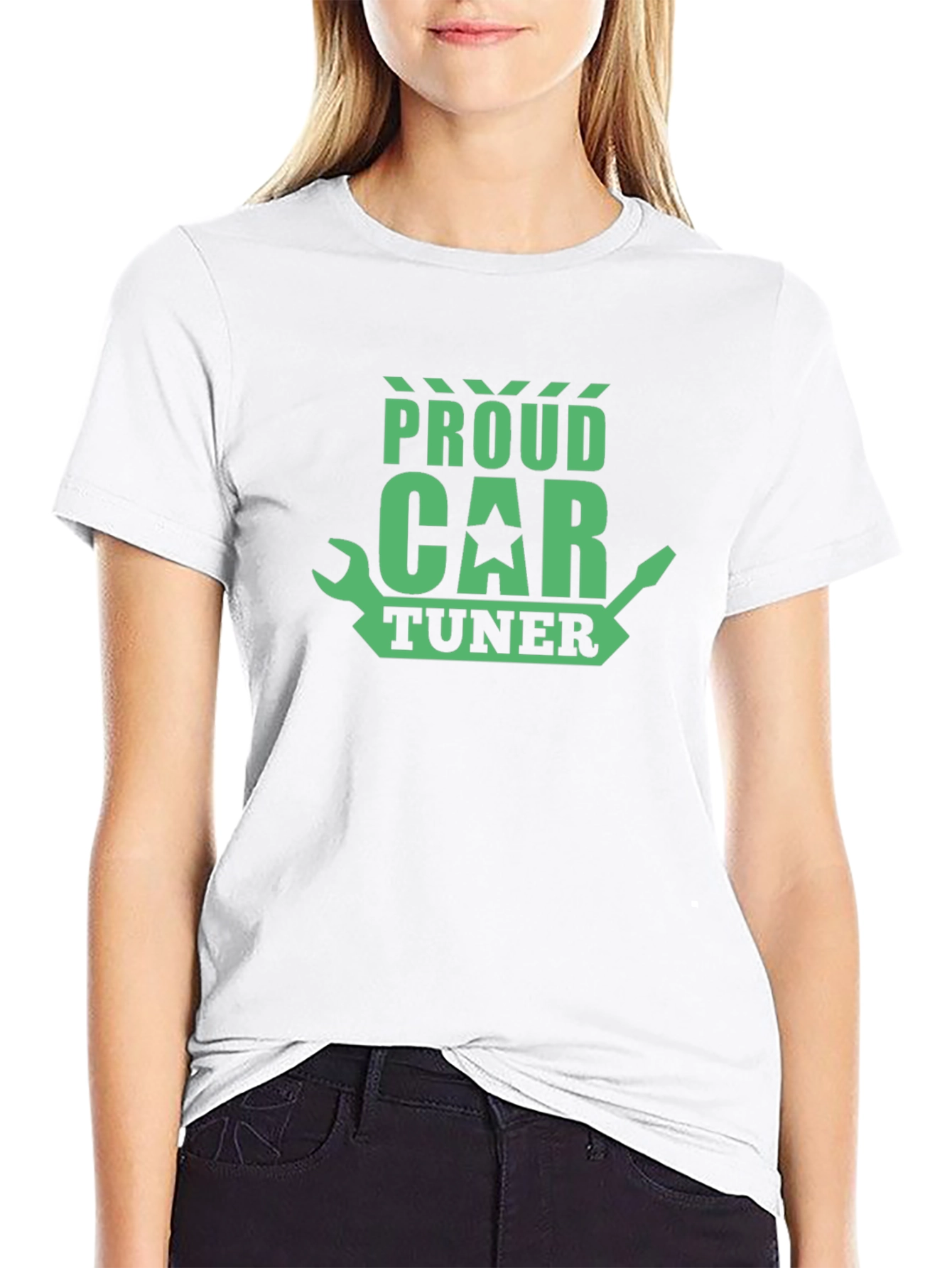 Proud Car Tuner Black T-Shirt