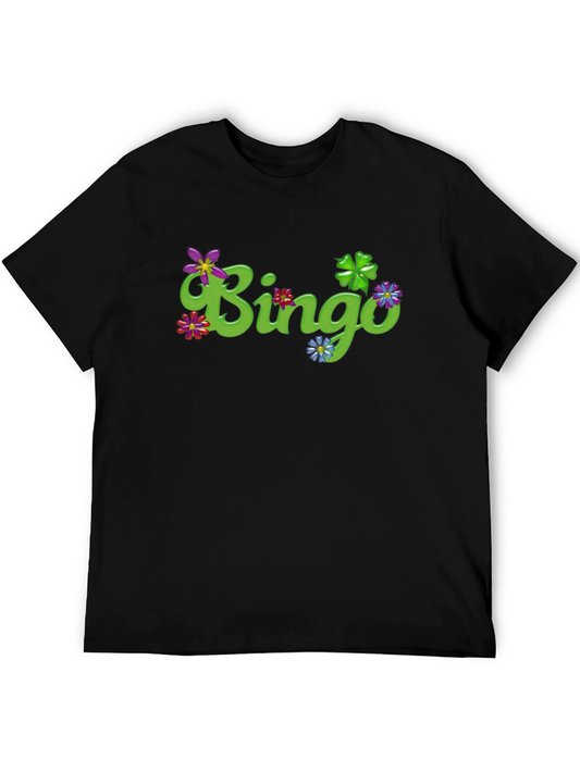 Bingo Floral Graphic T-Shirt