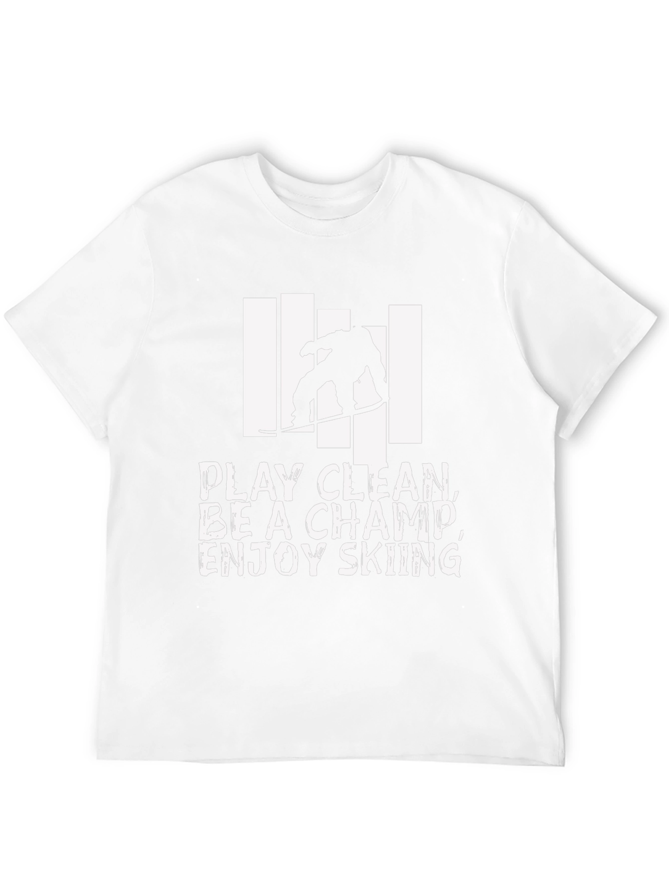 Skiing Champ Graphic Tee