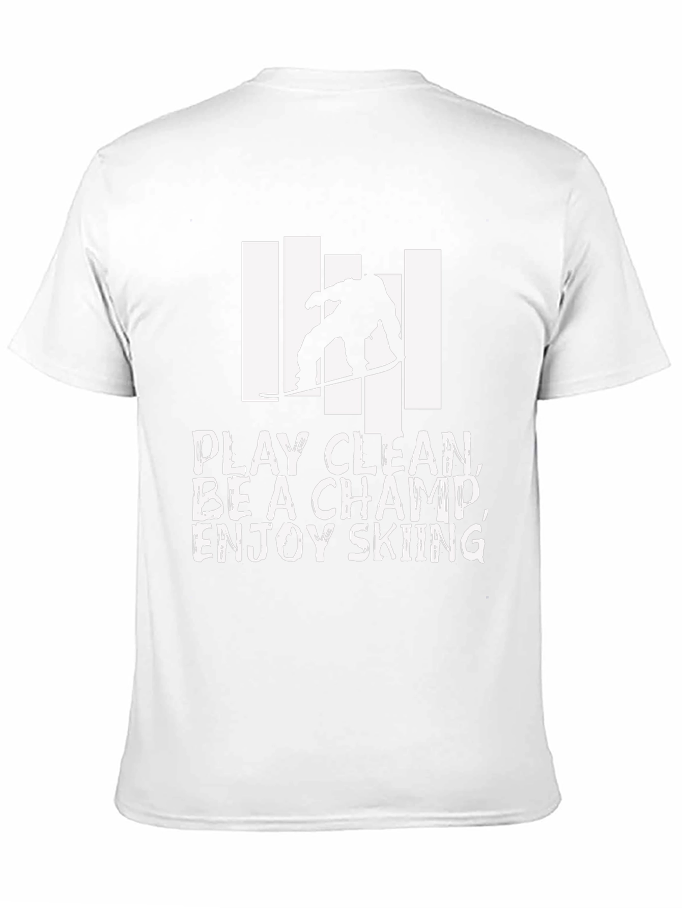 Skiing Champ Graphic Tee