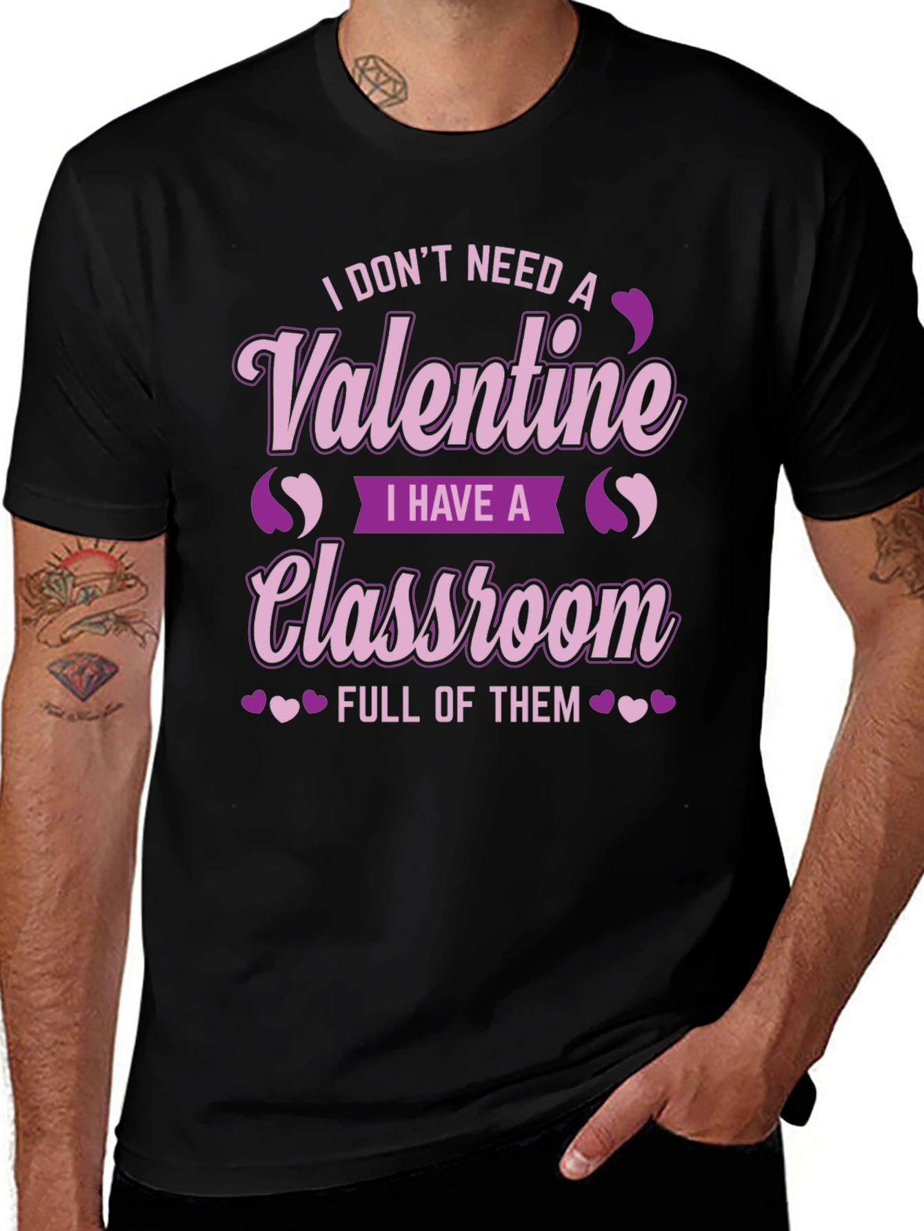 Valentines Day Teacher T-Shirt