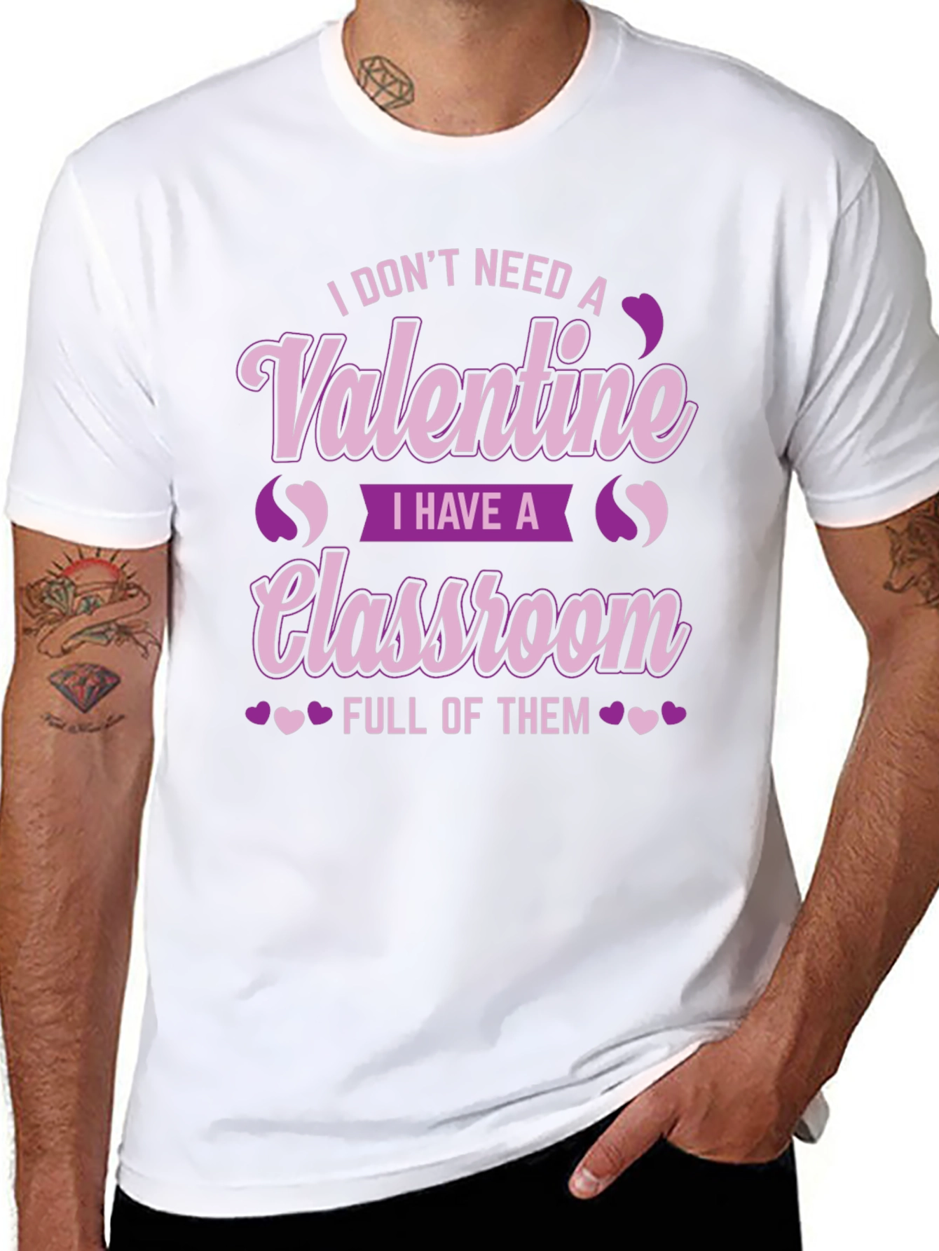 Valentines Day Teacher T-Shirt