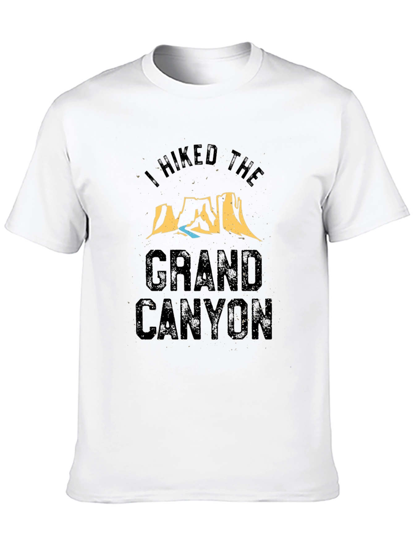 I Hiked the Grand Canyon Black Tee