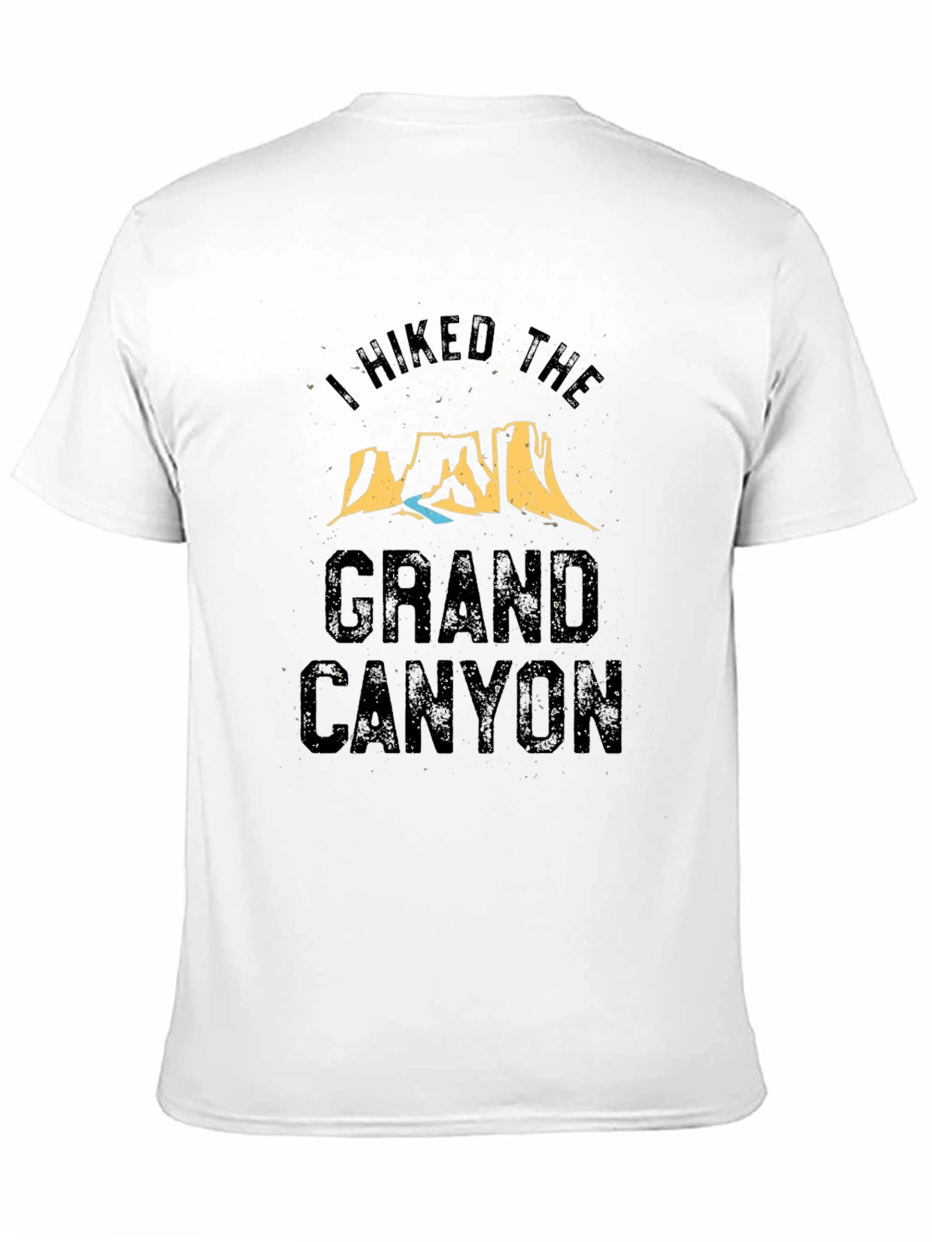 I Hiked the Grand Canyon Black Tee