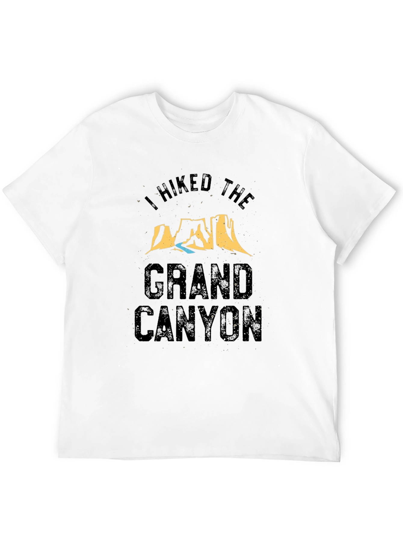 I Hiked the Grand Canyon Black Tee