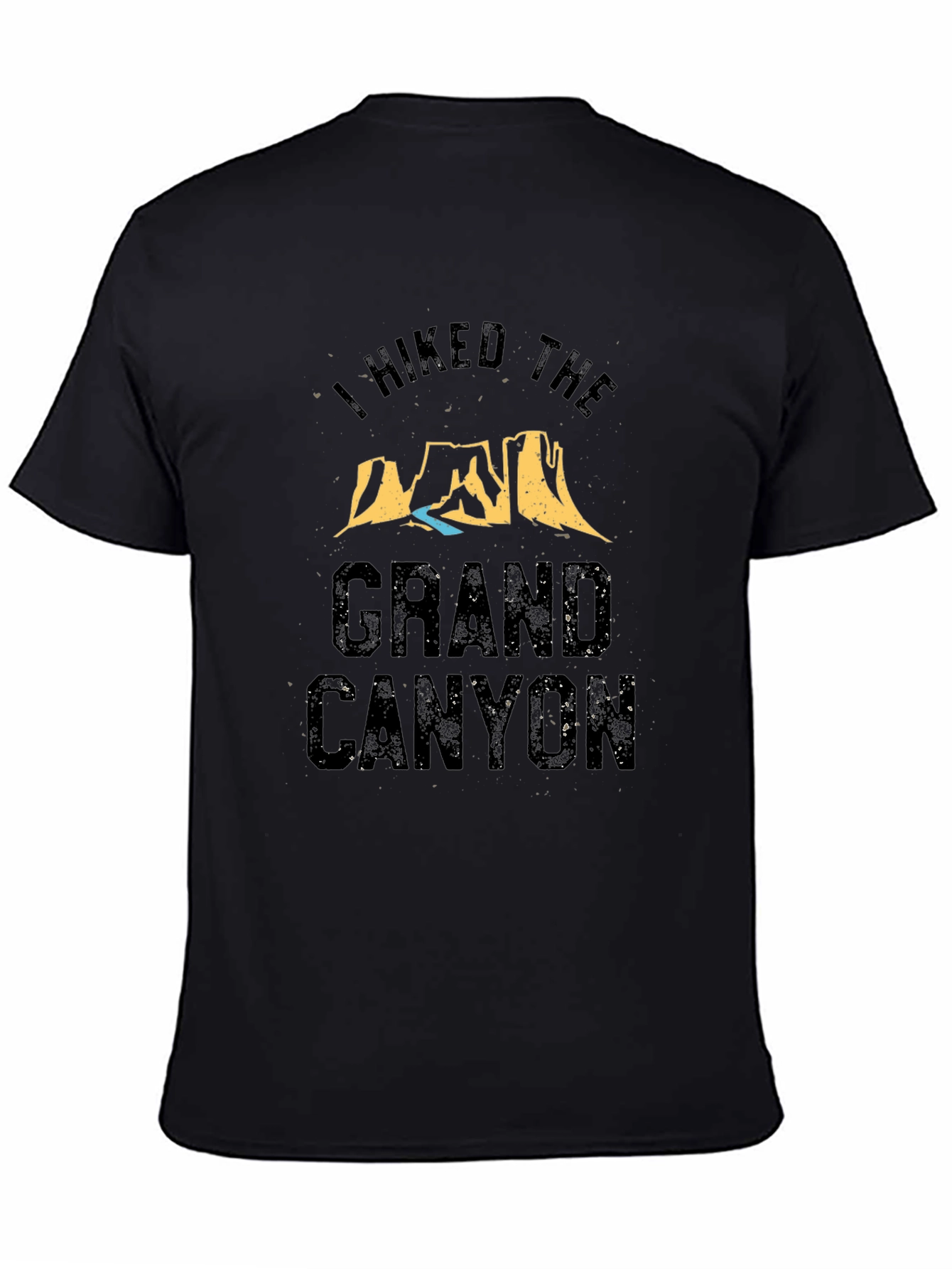 I Hiked the Grand Canyon Black Tee