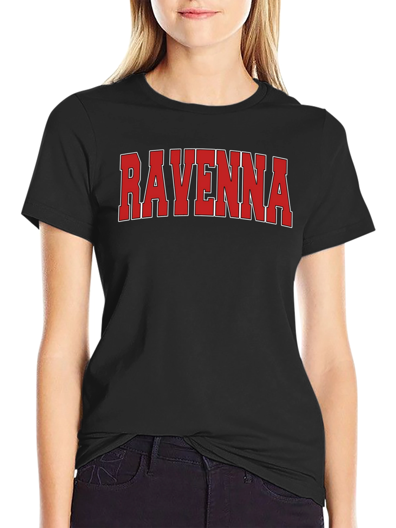 Ravenna T-Shirt - Bold Collegiate Style Tee