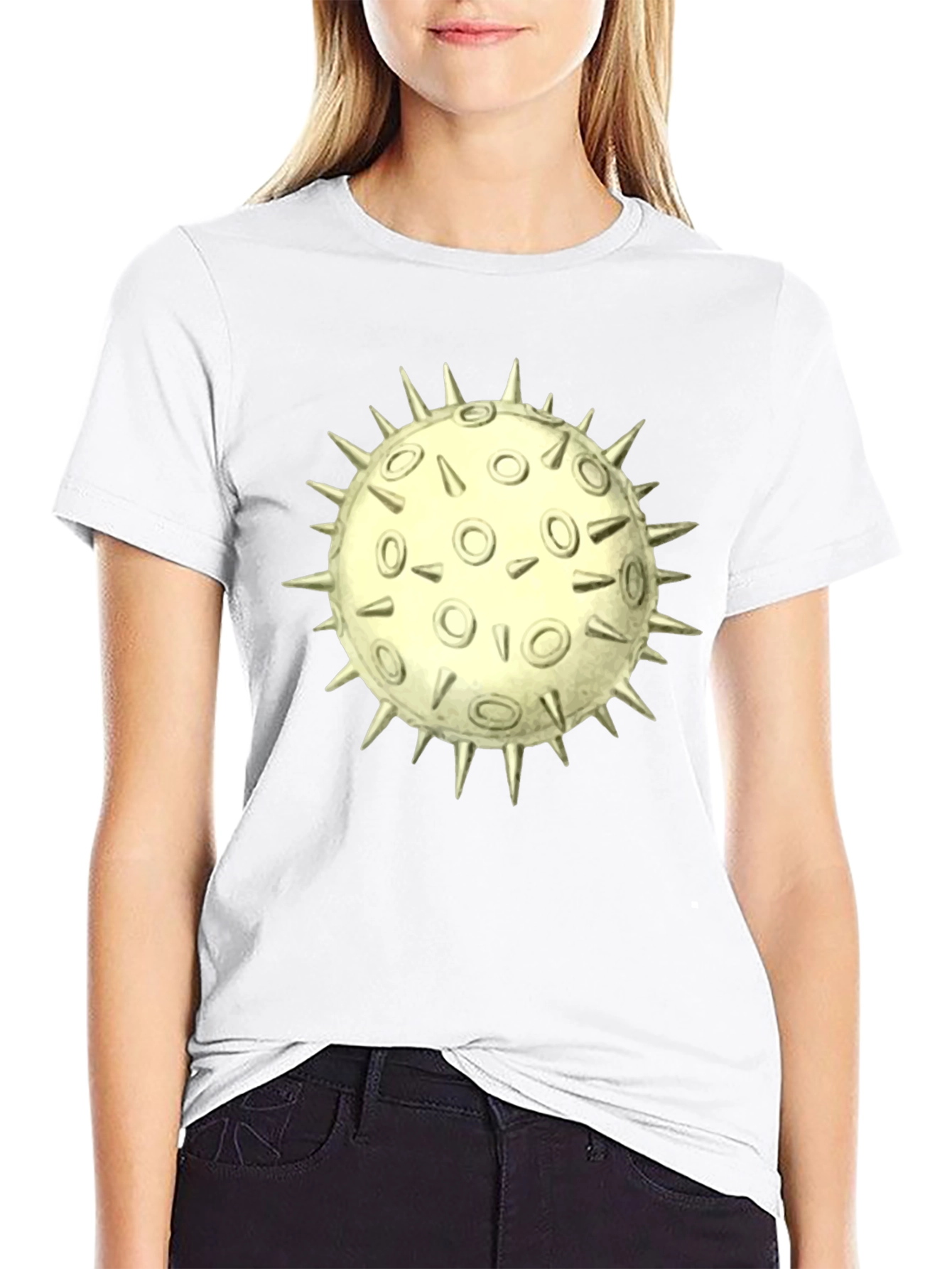 Spiky Orb Graphic T-Shirt