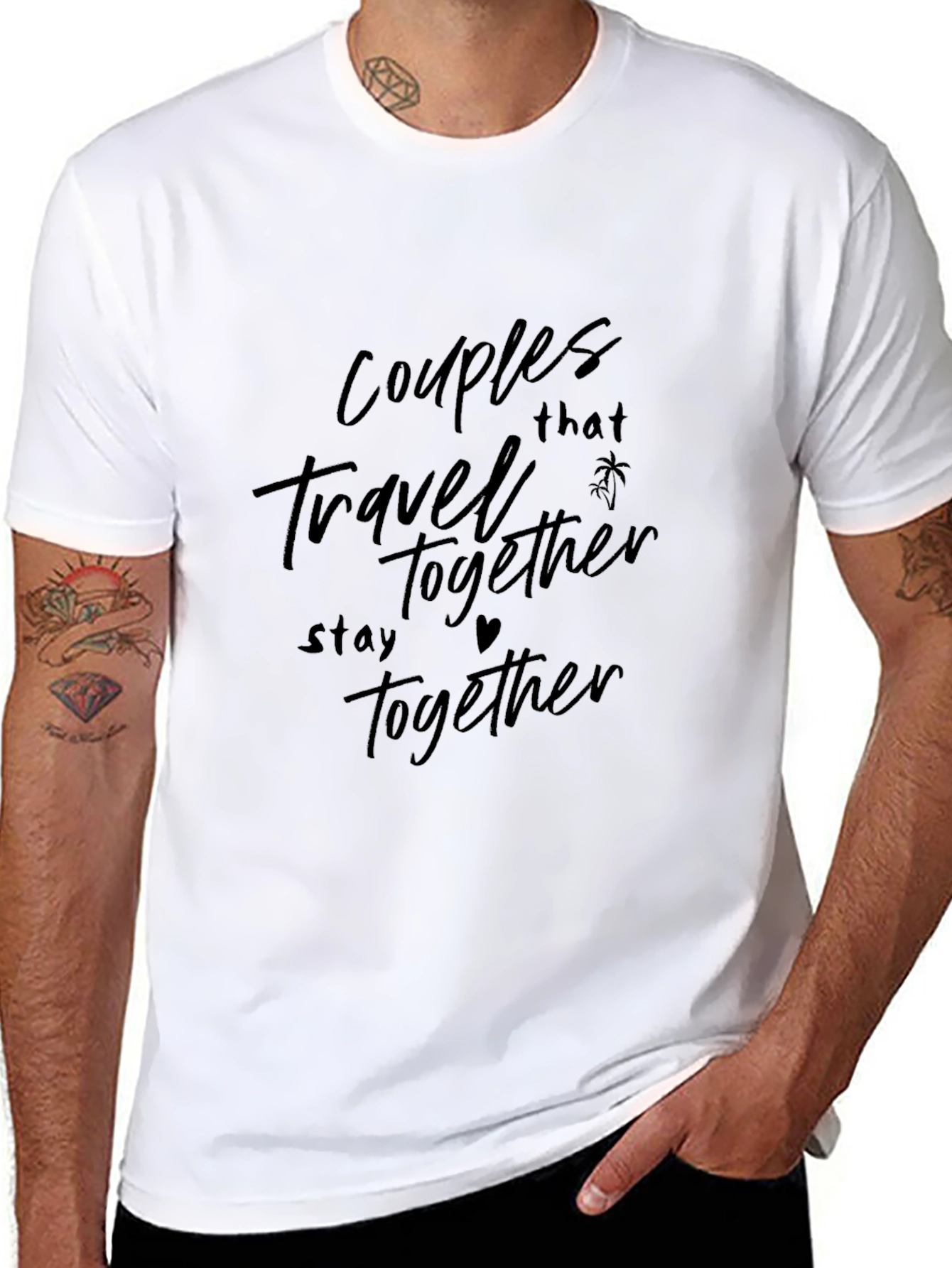 Couples Travel Together Stay Together T-Shirt