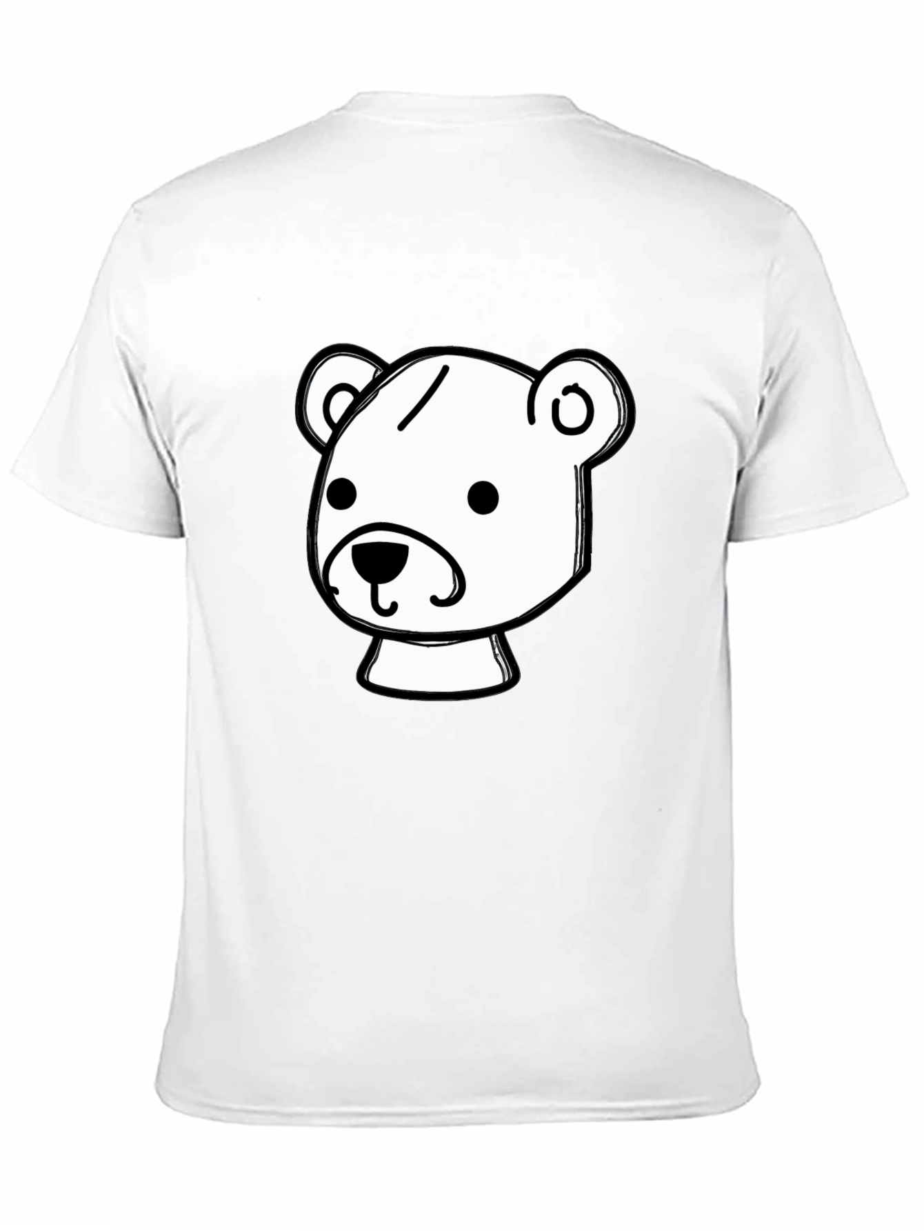 Bear Graphic Black T-Shirt