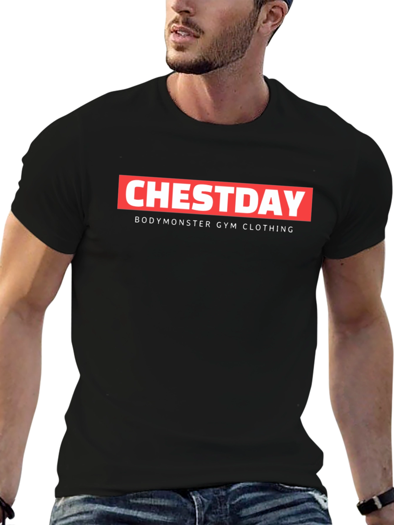 Chestday Gym T-Shirt - BodyMonster Clothing