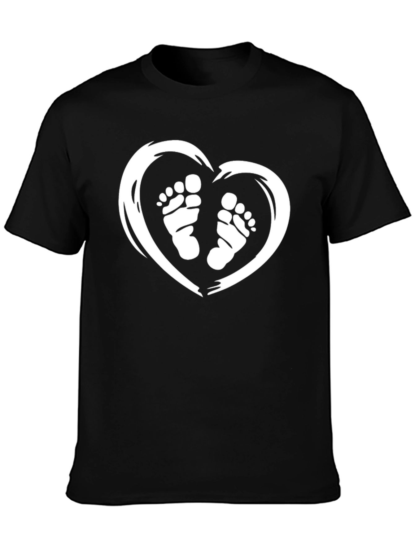 Baby Feet Heart T-Shirt